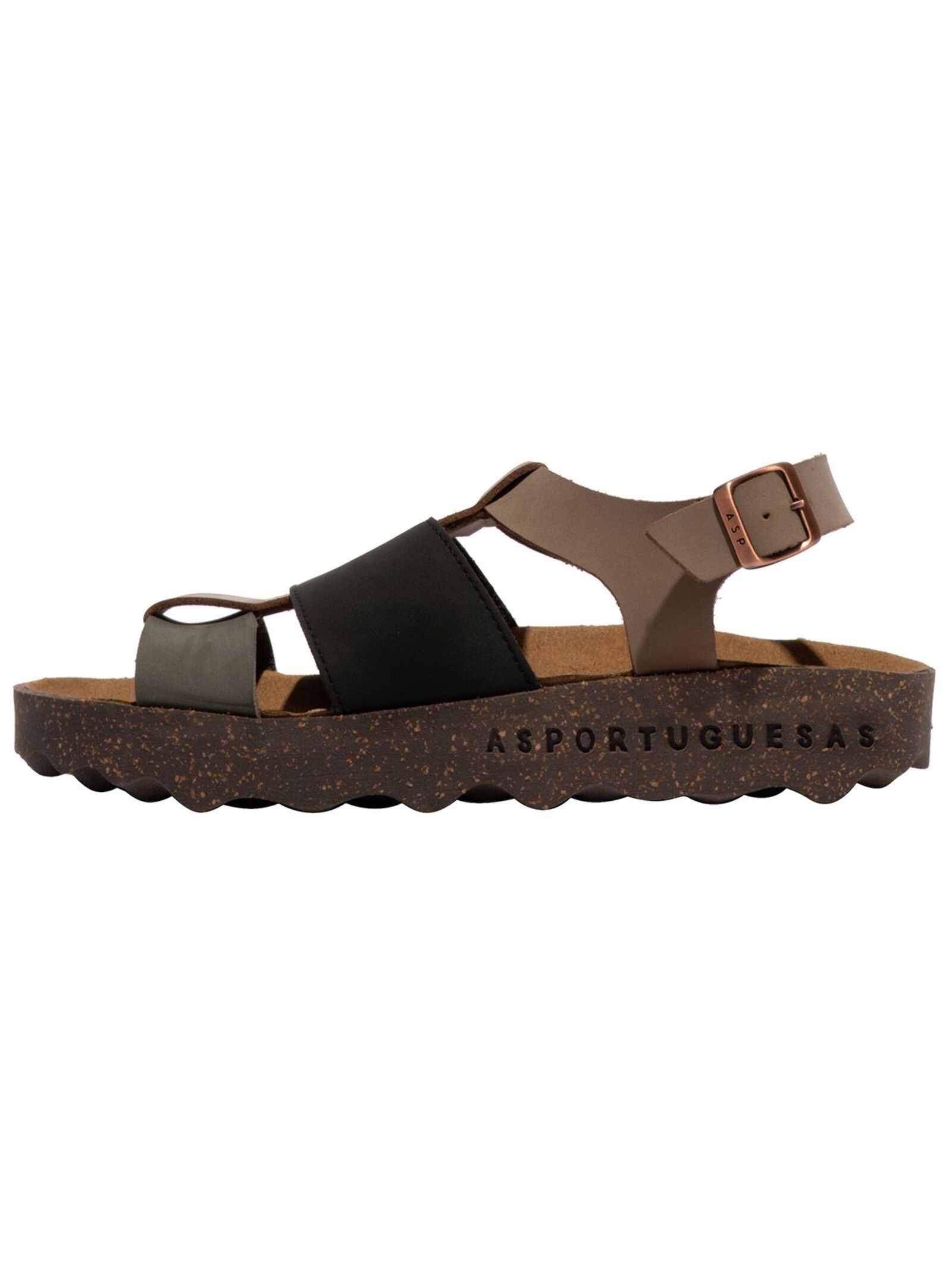 Asportuguesas Riemchensandale "Asportuguesas Sandalen Lederimitat" günstig online kaufen