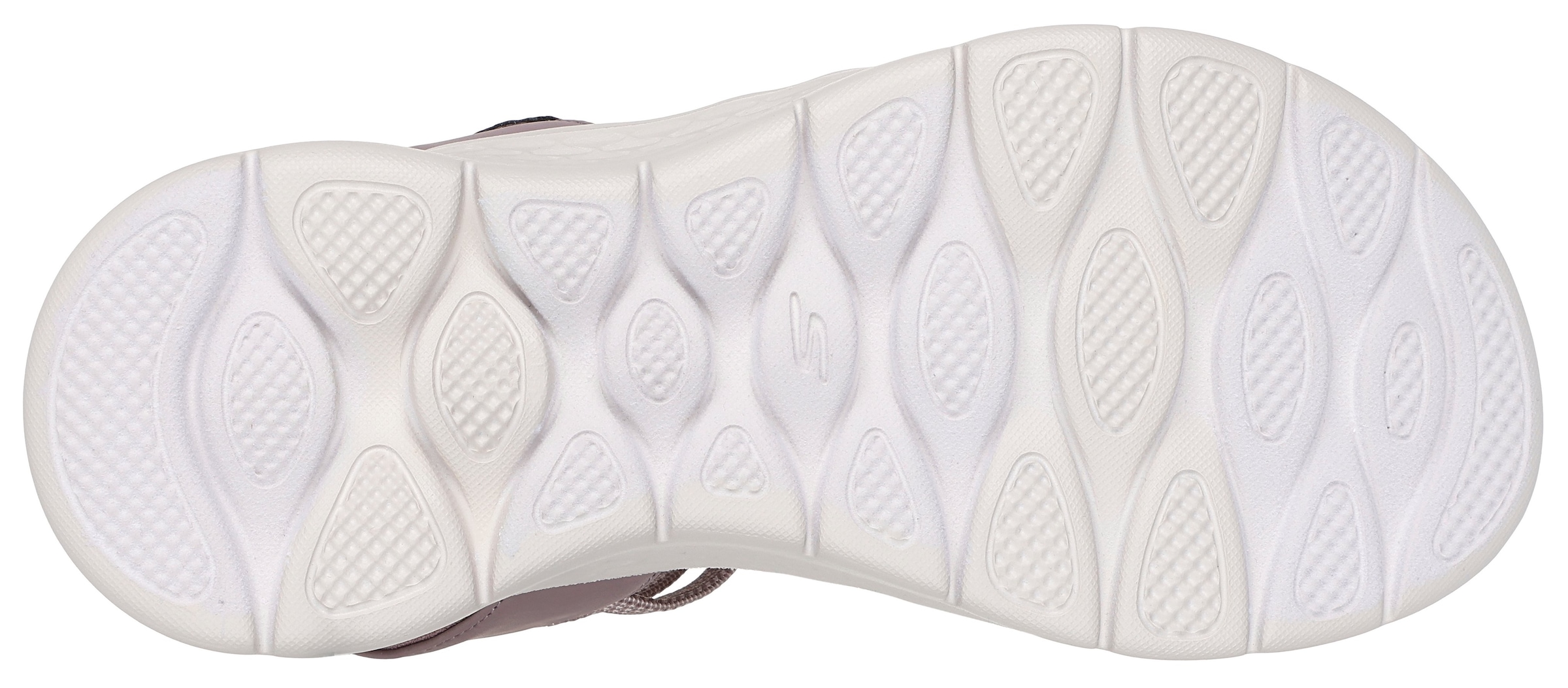 Skechers Sandale »GO WALK FLEX SANDAL«, Schlupfschuh, Sommerschuh, Plateausandale mit Goga Mat Fußbett
