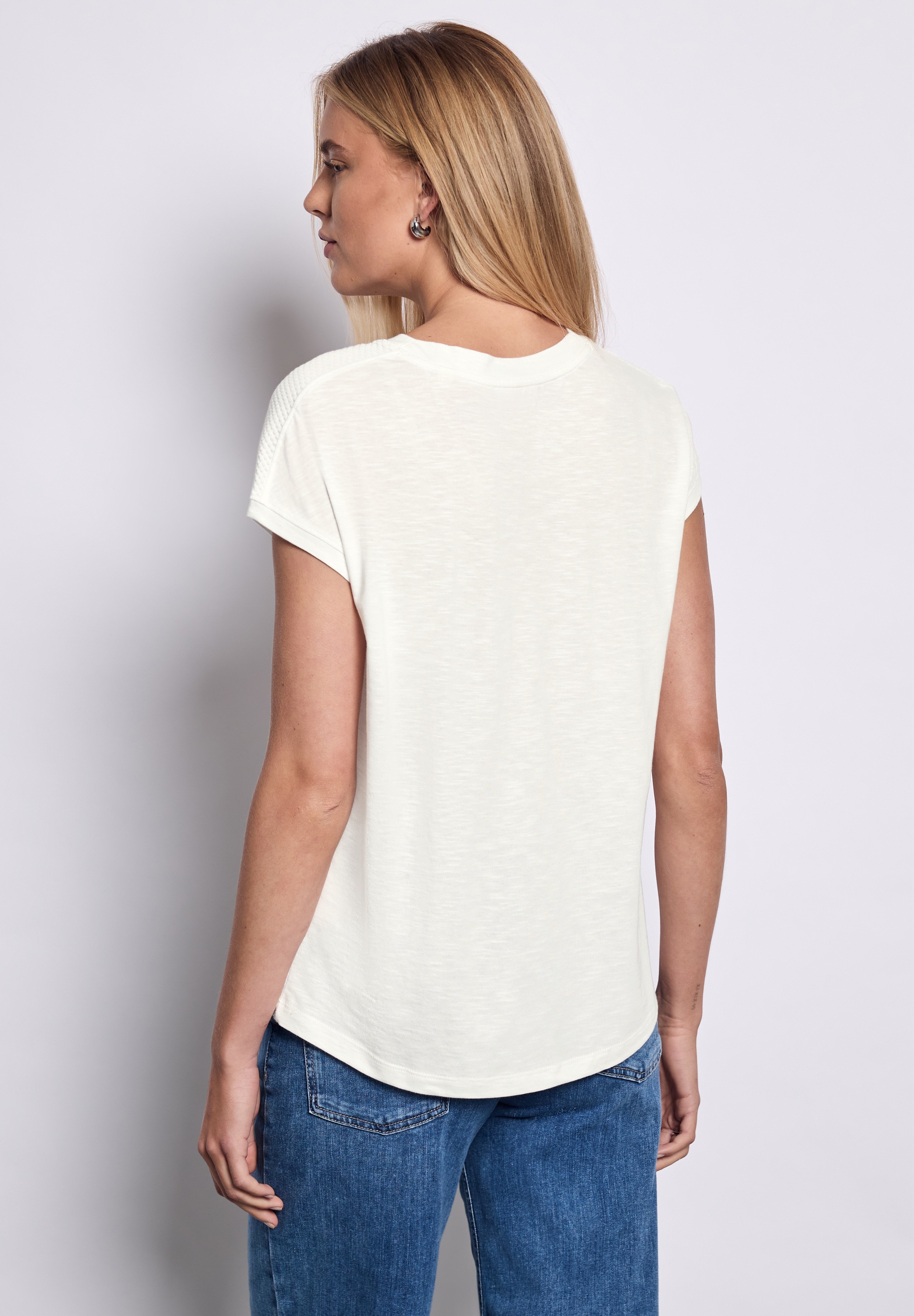 STREET ONE STUDIO T-Shirt, mit Rundhalsausschnitt günstig online kaufen
