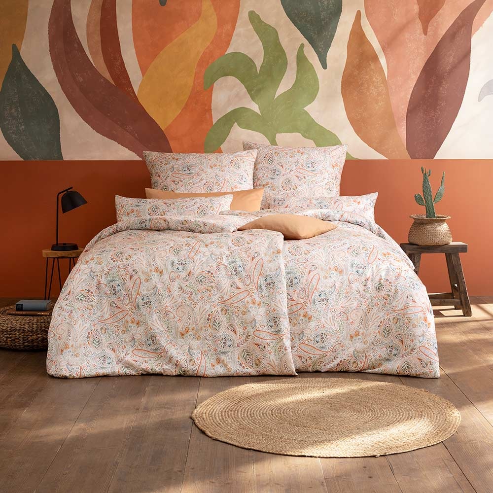 Estella Bettwäsche "Nikola" 3 tlg. Feinster Mako-Satin aus 100% Baumwolle günstig online kaufen