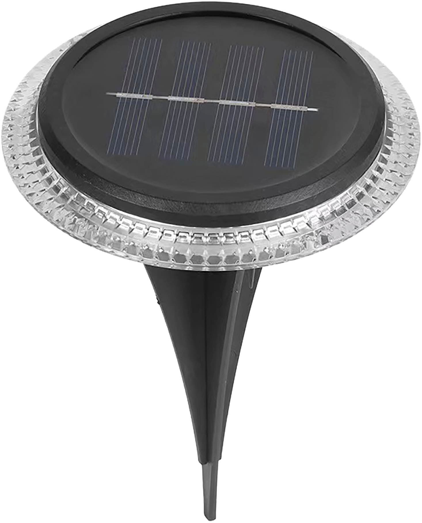 näve LED Solarleuchte »6er Set Solar-Boden-Erdspießleuchte«, Inkl. Dämmerungssensor