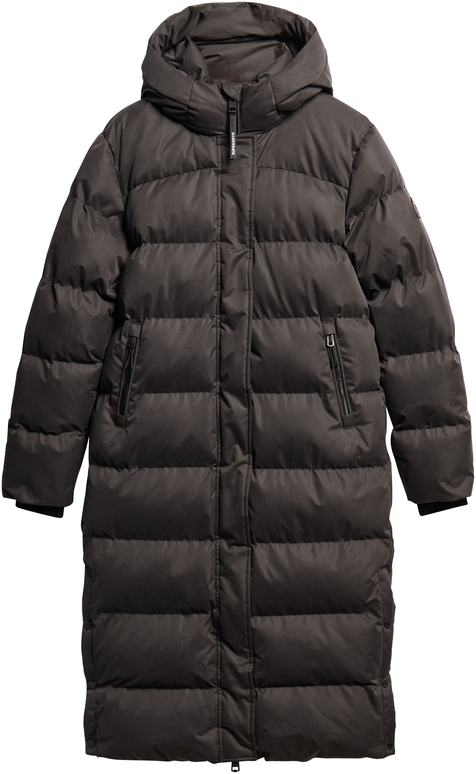 Superdry Steppjacke »MICROFIBRE LONGLINE PUFFER JKT«