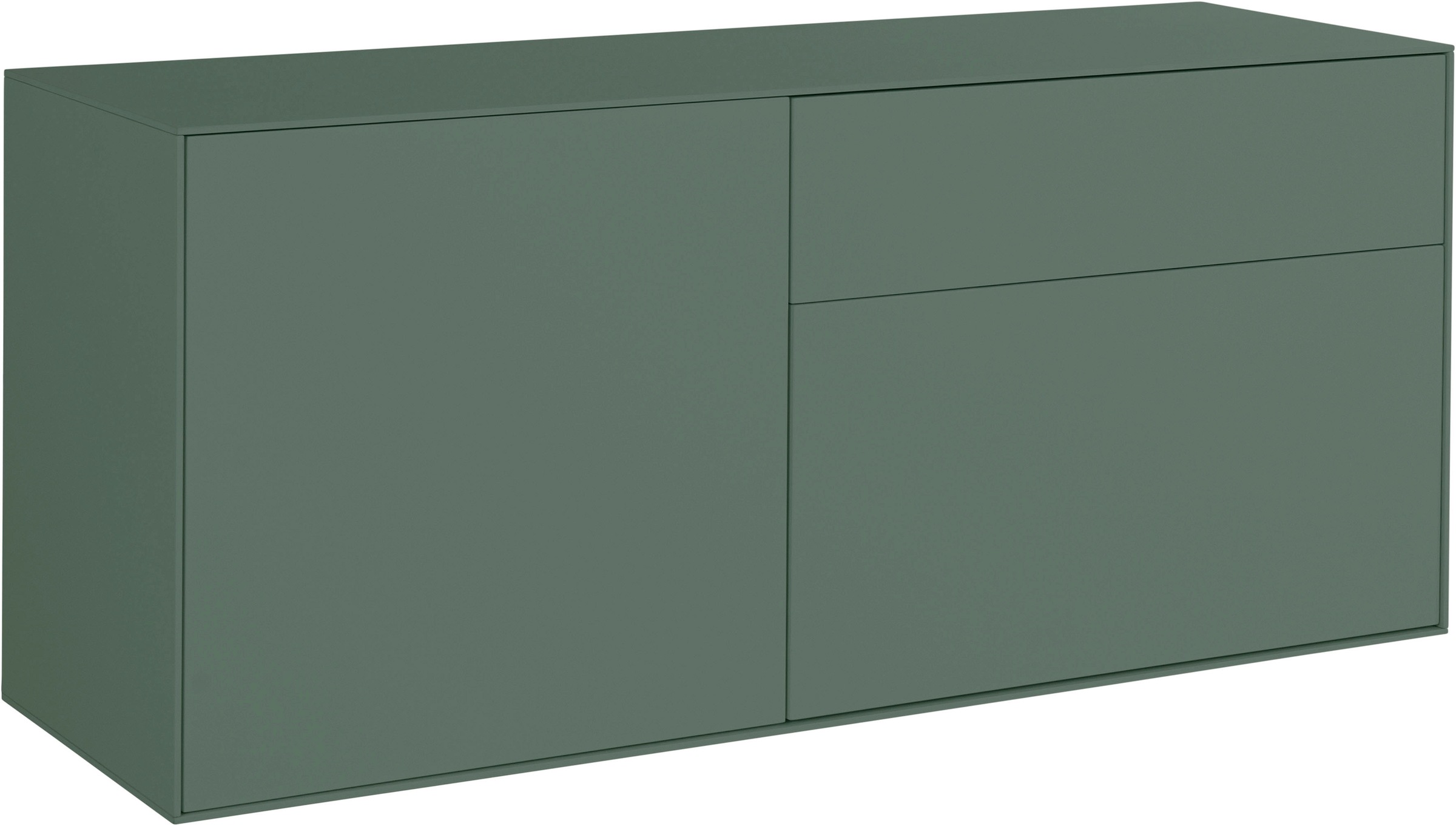 LeGer Home by Lena Gercke Lowboard »Essentials«, Breite: 127 cm, MDF lackiert, Push-to-open-Funktion