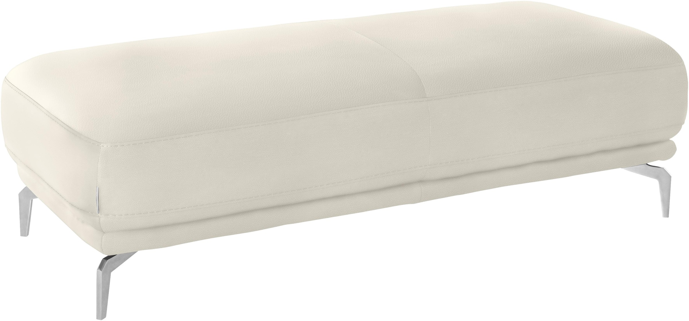 W.SCHILLIG Hocker »montanaa«, mit Metallfüßen in Chrom glänzend, Breite 141 cm
