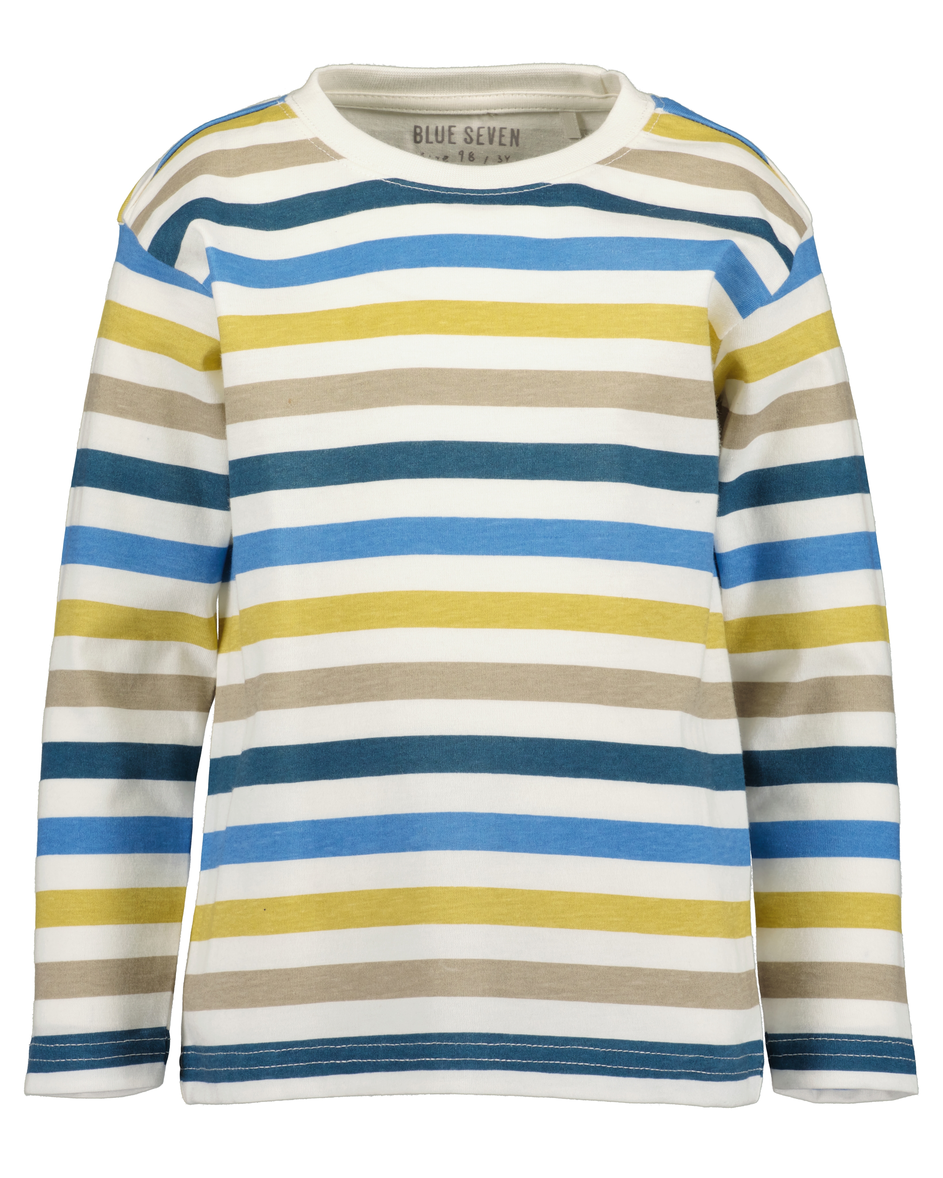 Thumbnail - Blue Seven Langarmshirt mit Frontmotiv oder im Ringel-Look