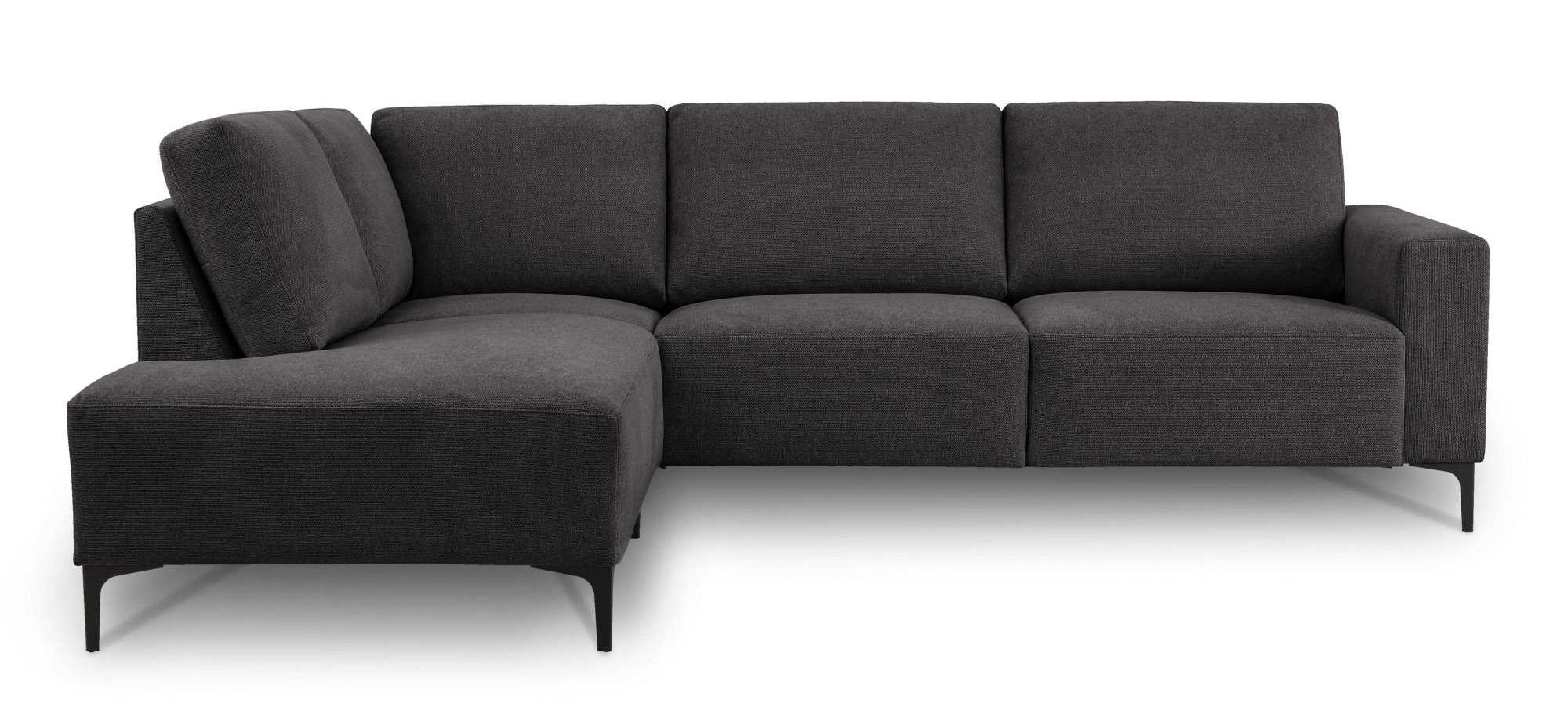 Home affaire Ecksofa "Tournon, L-Form, Breite 256 cm, Webstoff, Chenille", günstig online kaufen