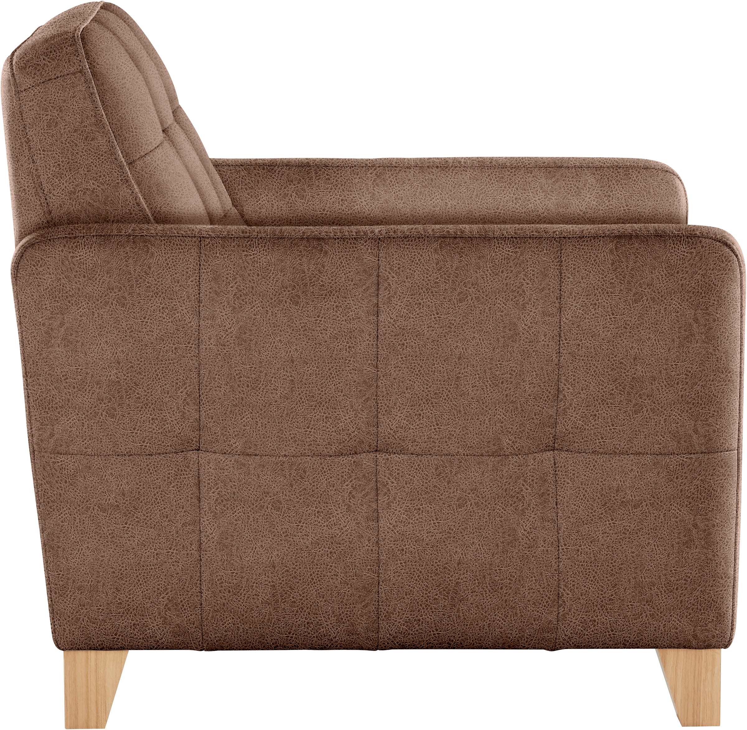 exxpo - sofa fashion Sessel »Elio, Loungesessel, aufwendige Detailverarbeitung, bequem und modern«, hoher Sitzkomfort für entspannende Momente