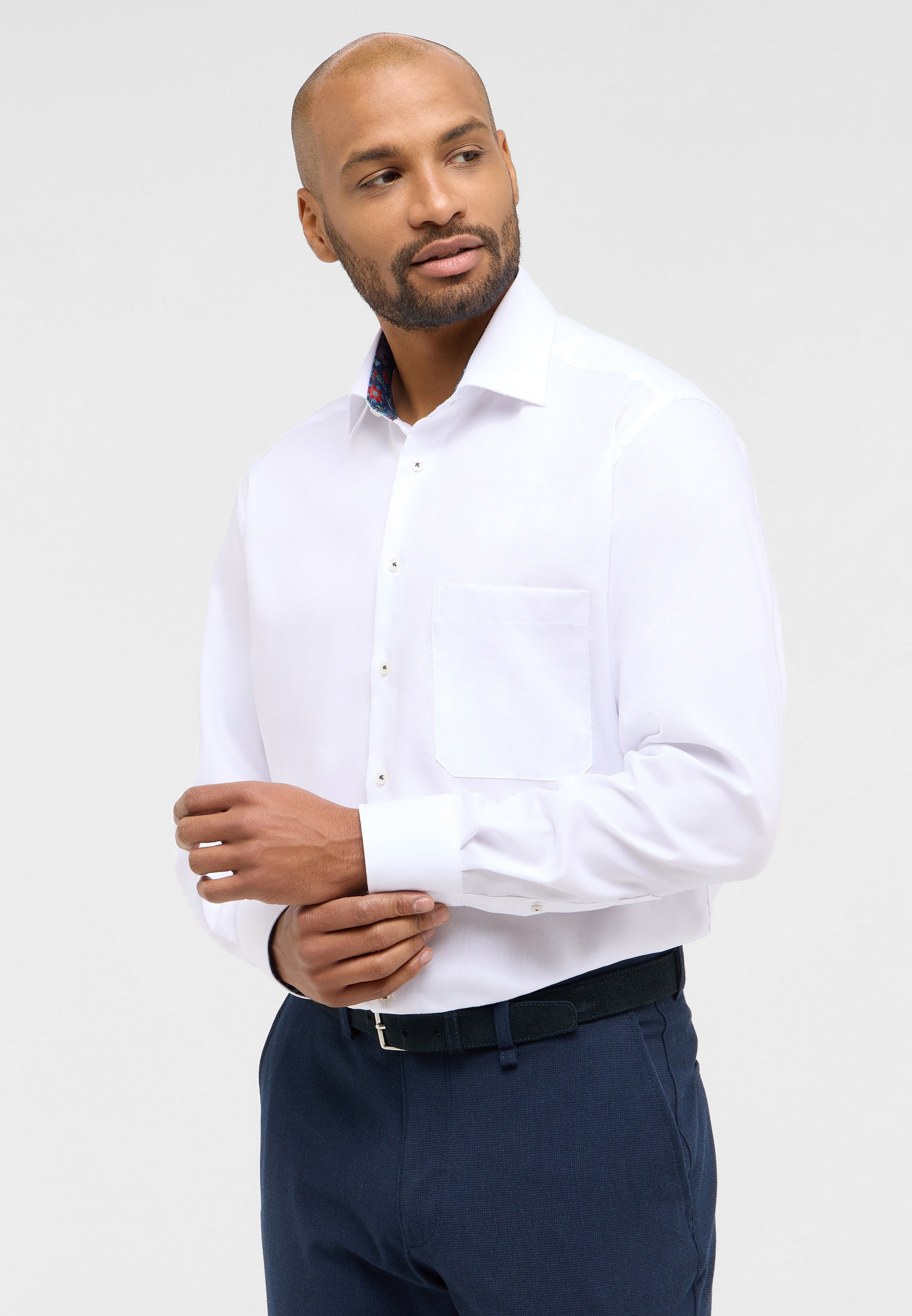 Eterna Langarmhemd »COMFORT FIT« NON IRON (bügelfrei)