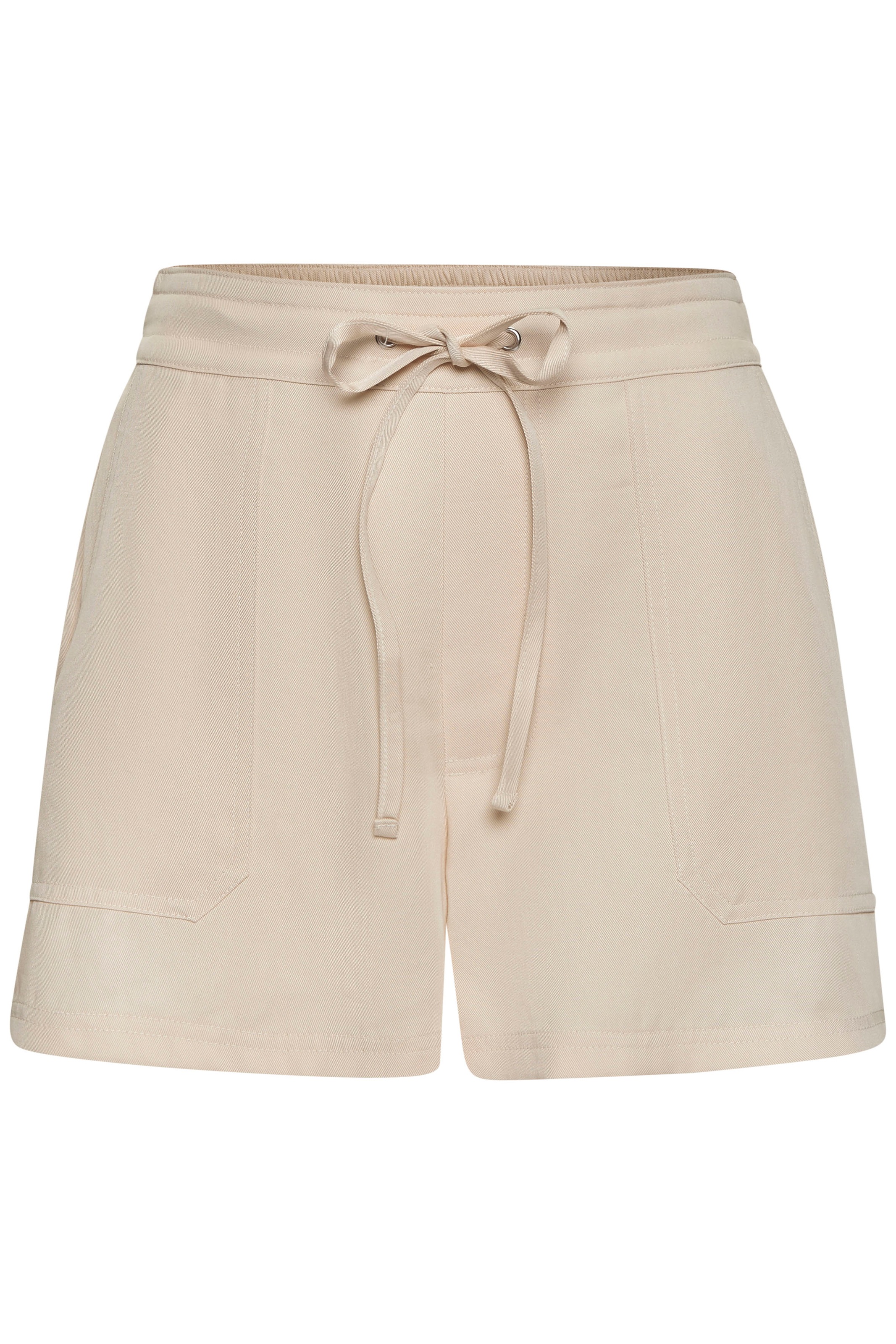 LASCANA Shorts, mit aufgesetzten Taschen und Gummizug, kurze Hose aus Lyoce günstig online kaufen