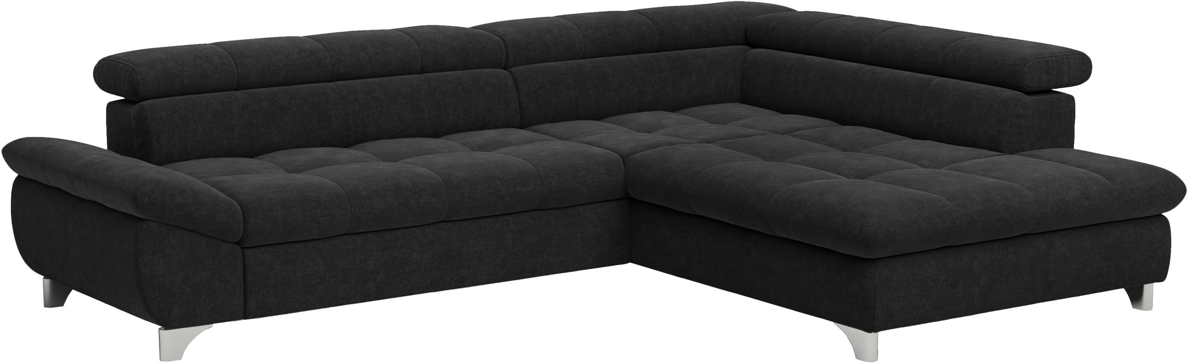 COTTA Ecksofa »Gemini L-Form«, mit Kopfteilverstellung, wahlweise mit Bettfunktion