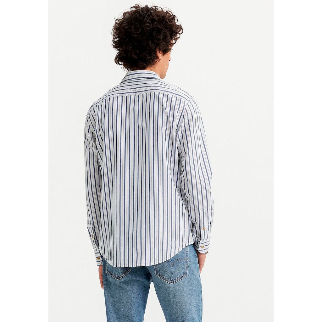 Levi's® Streifenhemd »BATTERY HM SHIRT SLIM«