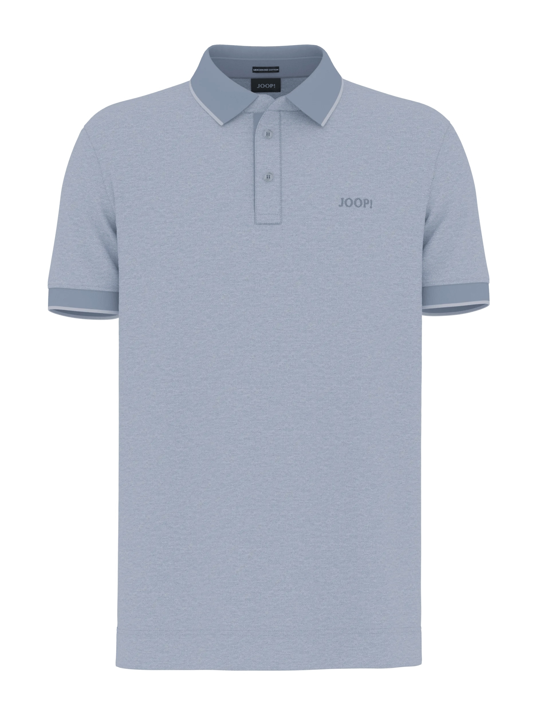 JOOP Poloshirt "Percyco" kontrastive Elemente mit feinen Streifen
