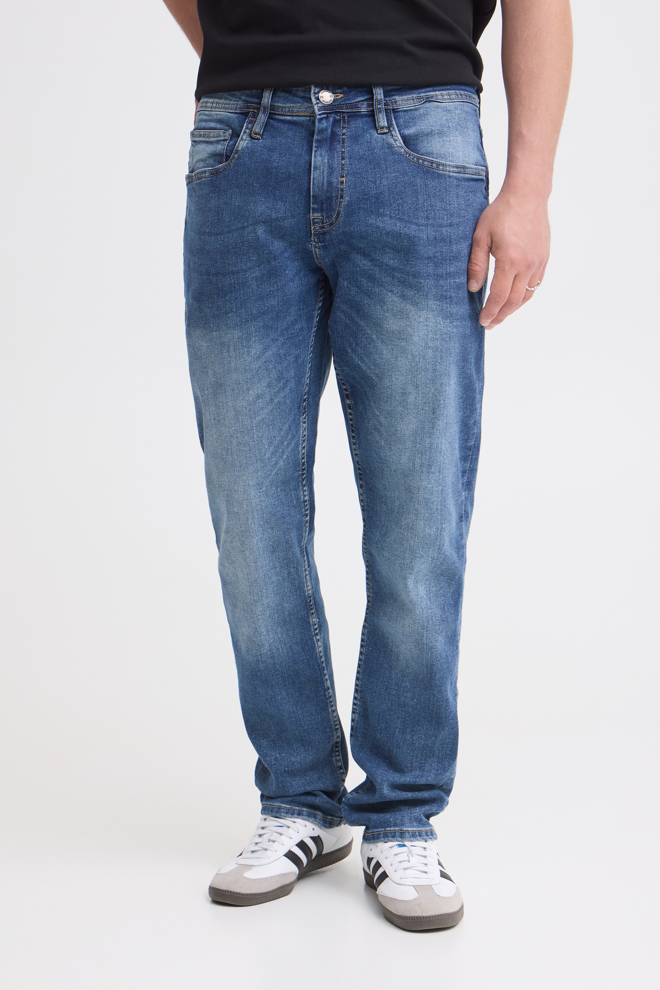 Blend Slim-fit-Jeans "BHTWISTER SLIM/REG" Baumwollmischung, regular fit