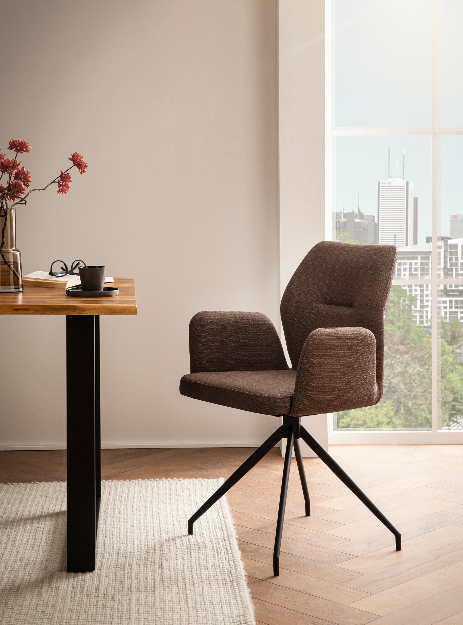 SalesFever Esszimmerstuhl "Taormina Armlehnstuhl" () 1 Stk.Esszimmersessel günstig online kaufen