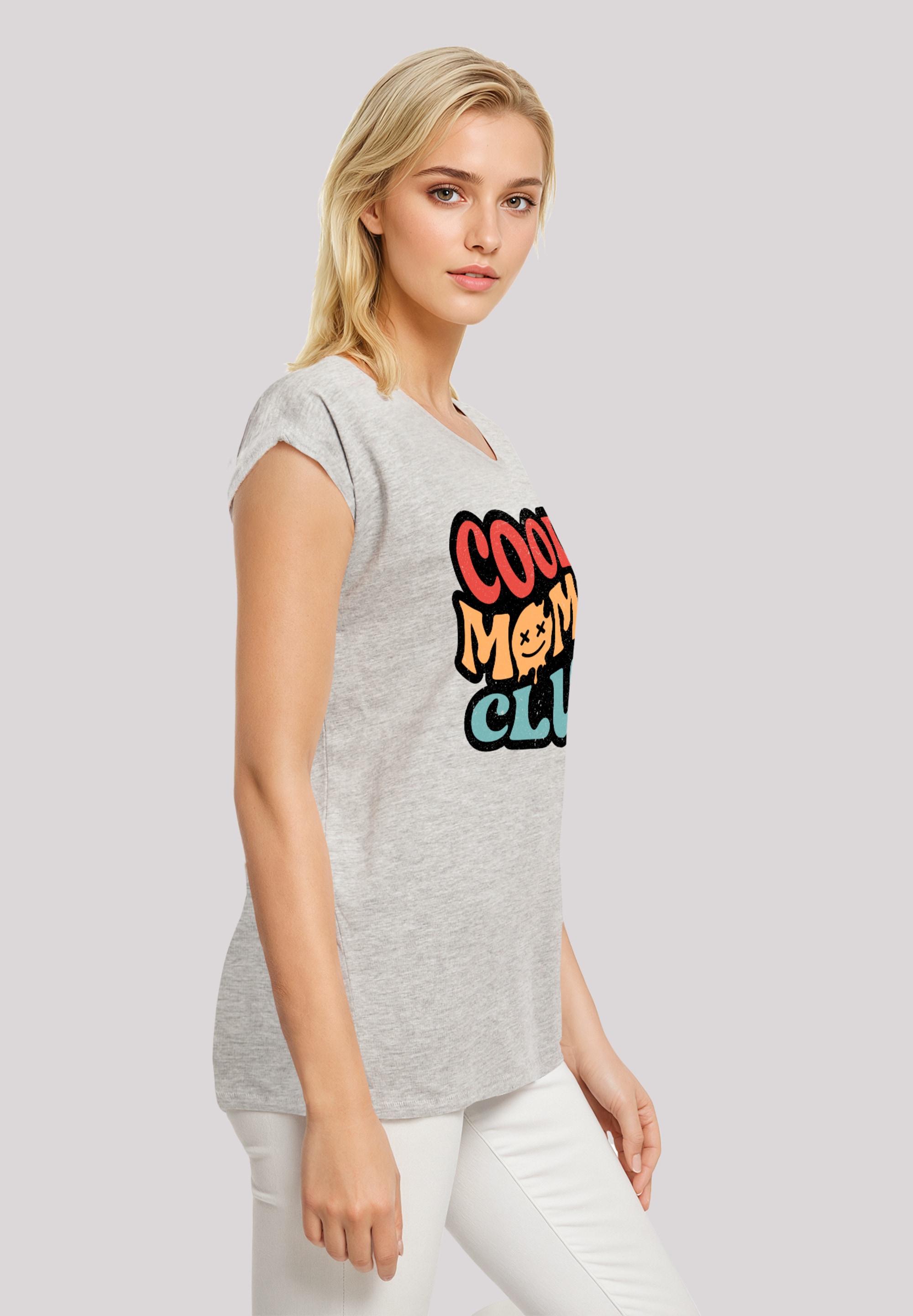 F4NT4STIC T-Shirt »Cooler Moms Club Muttertag Retro Vibe«, Premium Qualität