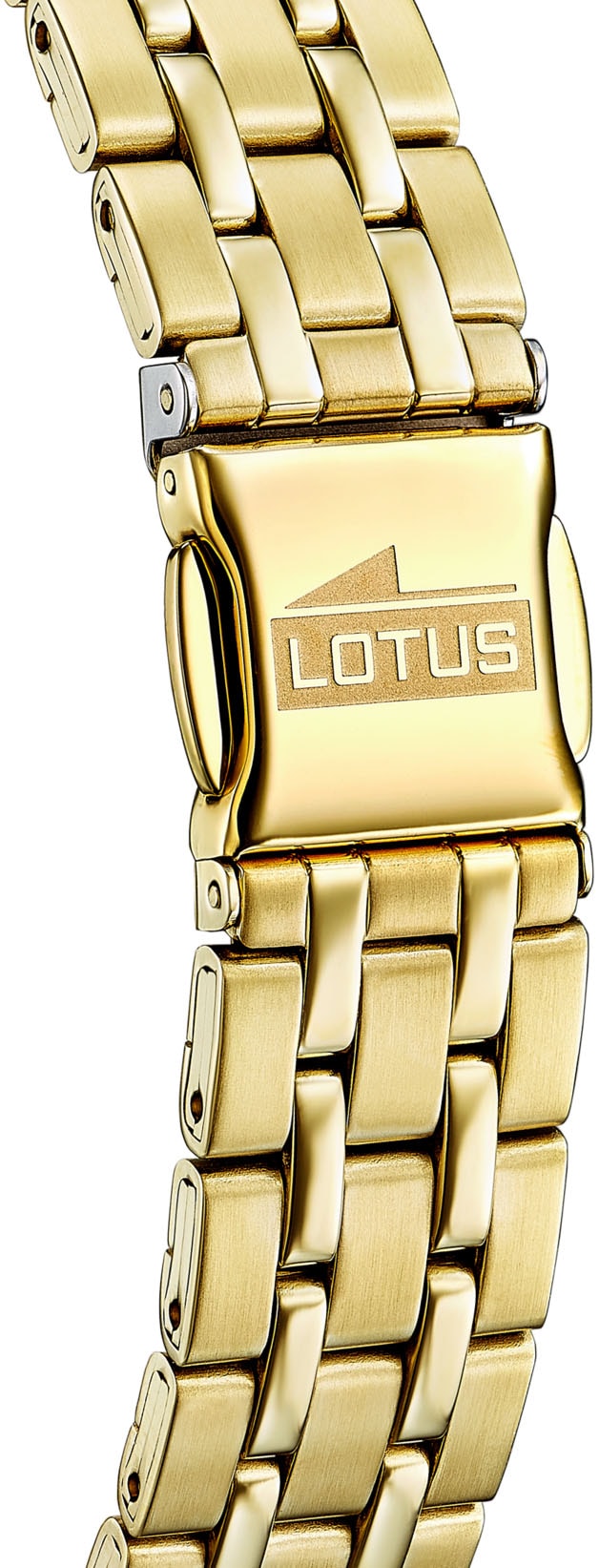 Lotus Quarzuhr »Square«, Armbanduhr, Damenuhr, Edelstahlarmband, analog