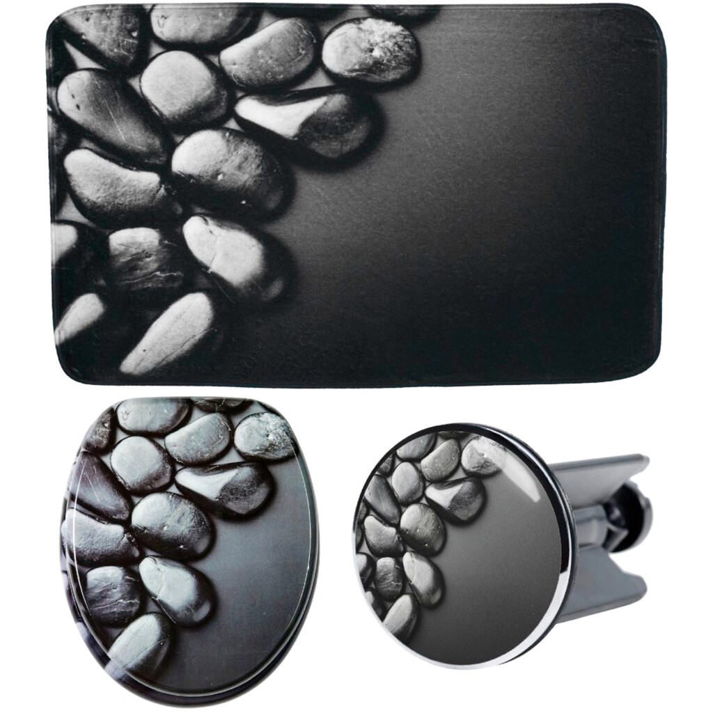 Sanilo Badaccessoire-Set »Hot Stones«, (Komplett-Set, 3 tlg.)