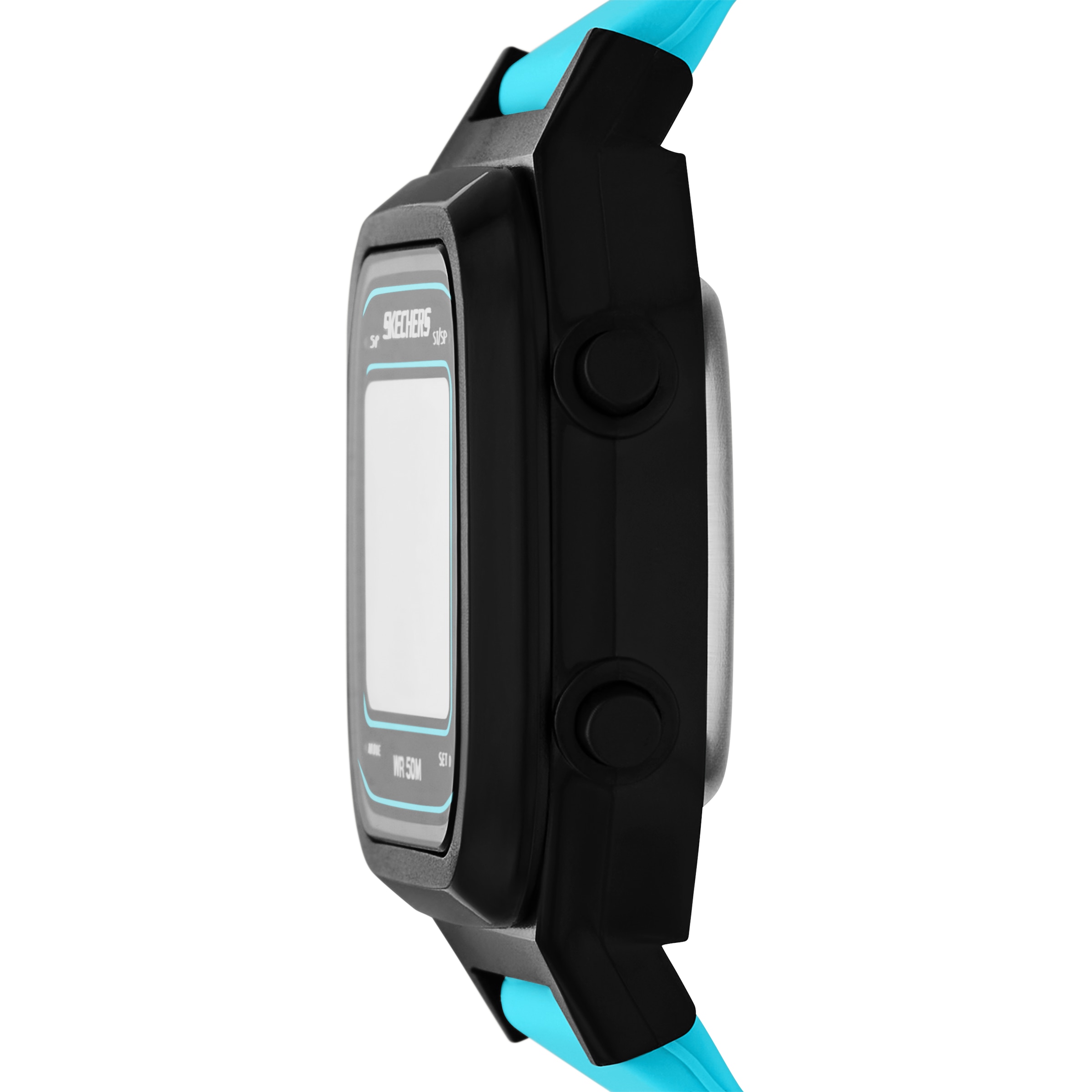 Skechers Chronograph »FISKE« Quarzuhr, Armbanduhr, Herrenuhr, Silikonarmband, digital, Tag