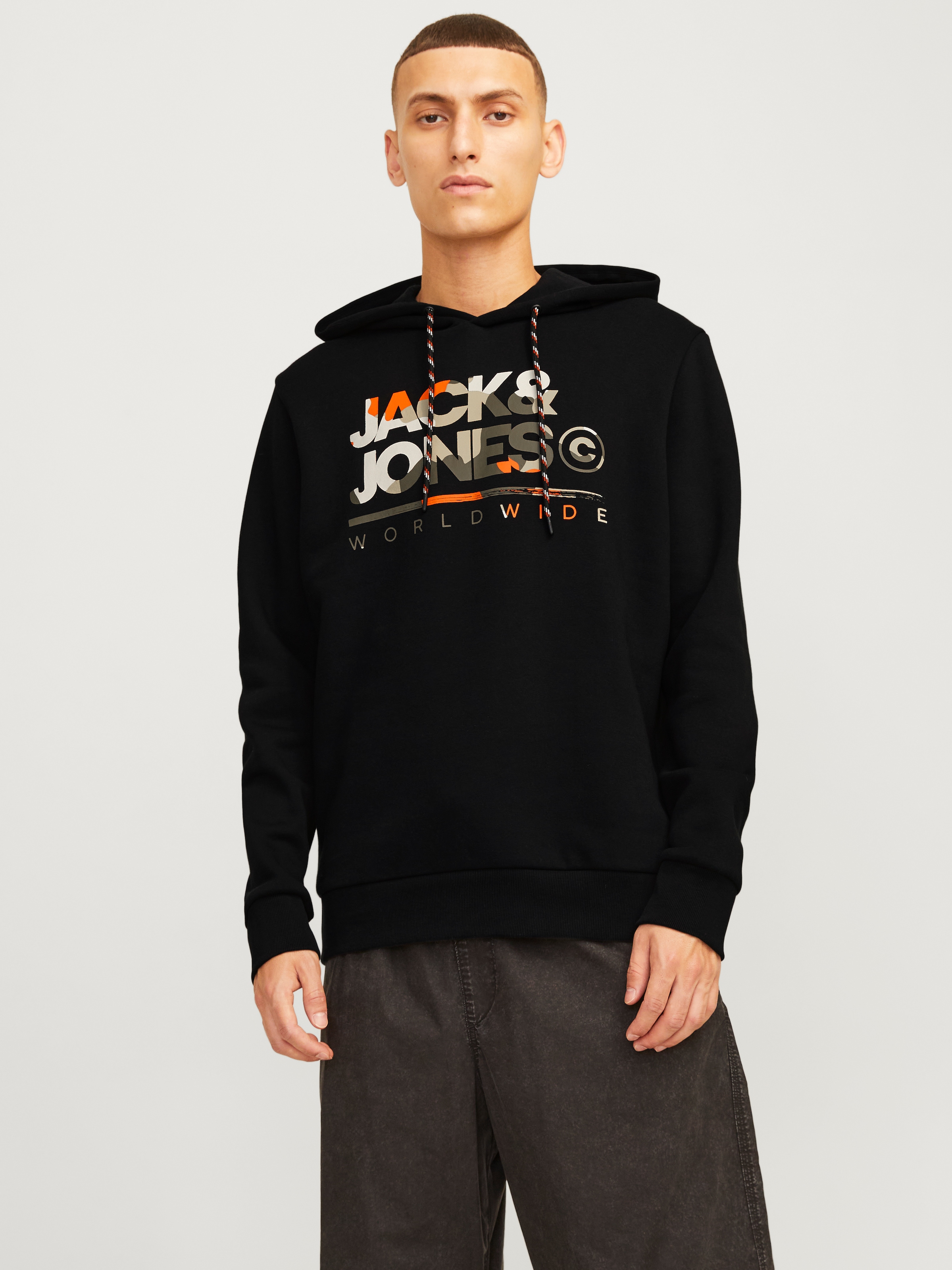 Jack & Jones Jack & Jones Sportinis megztinis su go...