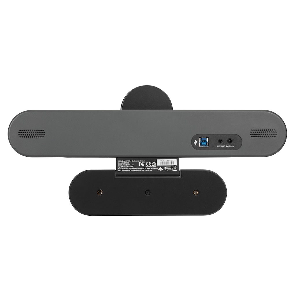 Targus Webcam »All-in-One 4K Conference System«, 4K Ultra HD