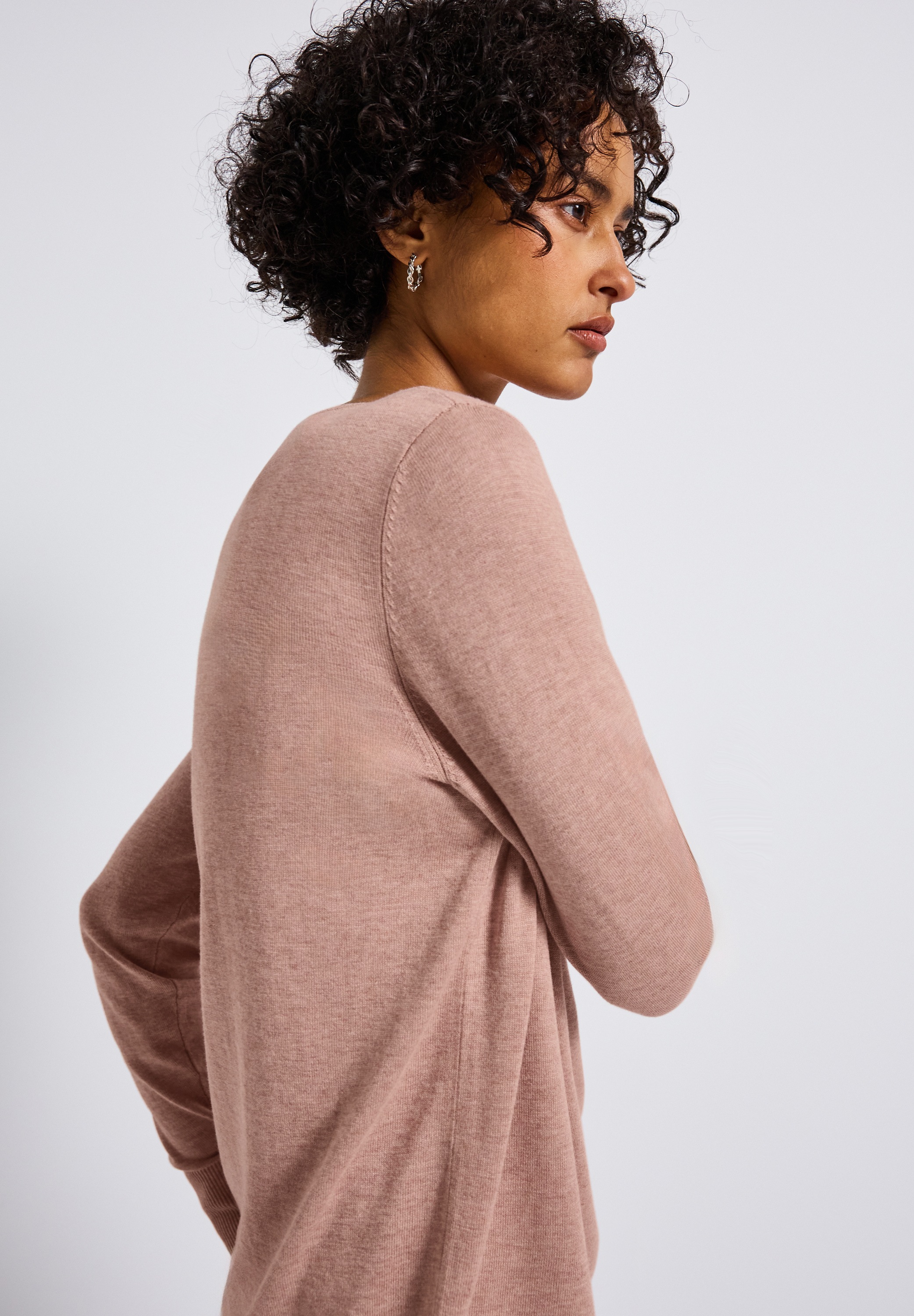 STREET ONE Strickpullover, mit U-Boot-Ausschnitt
