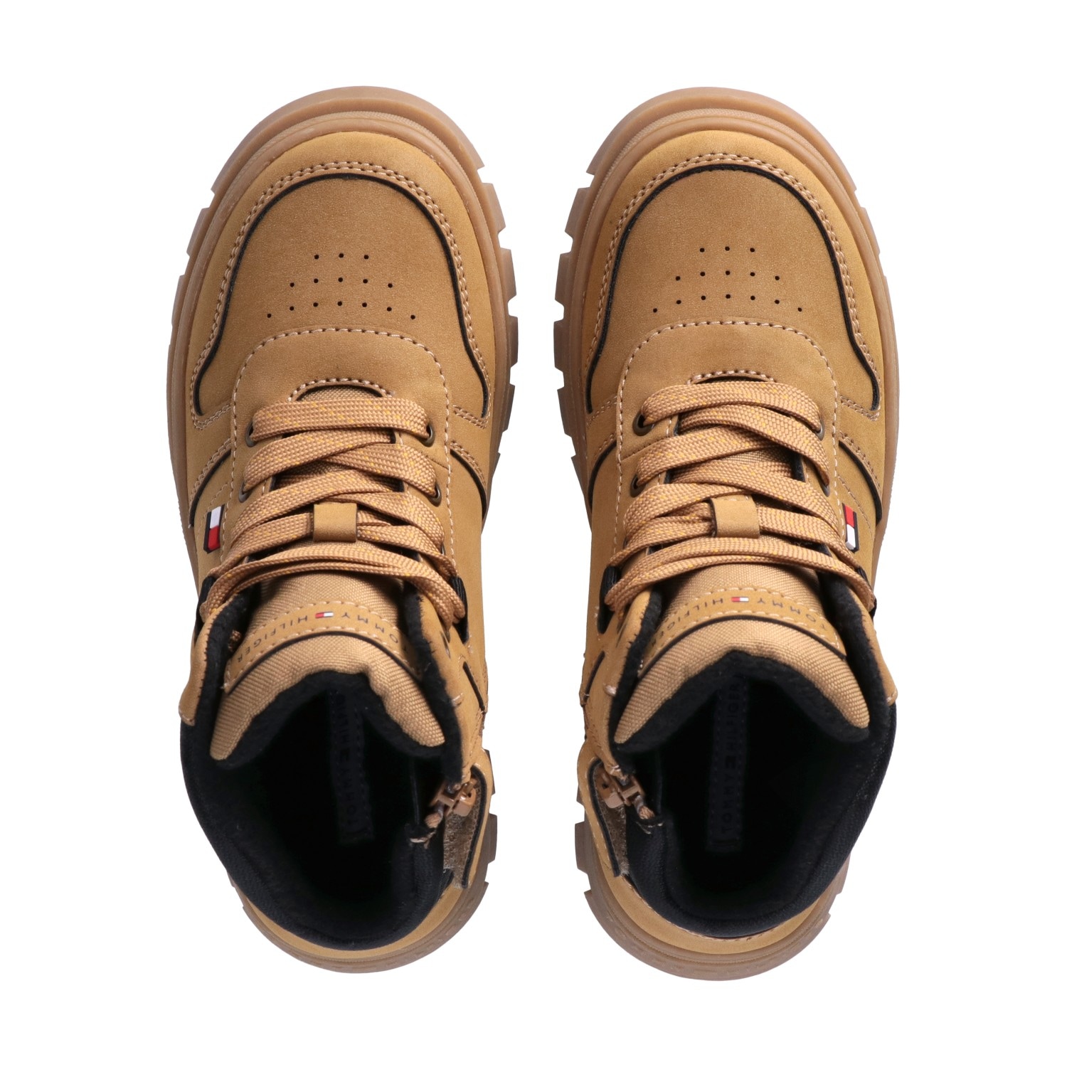 Tommy Hilfiger Schnürboots  Herbstboots, Outdoorboots mit weich gepolstertem Schaftrand