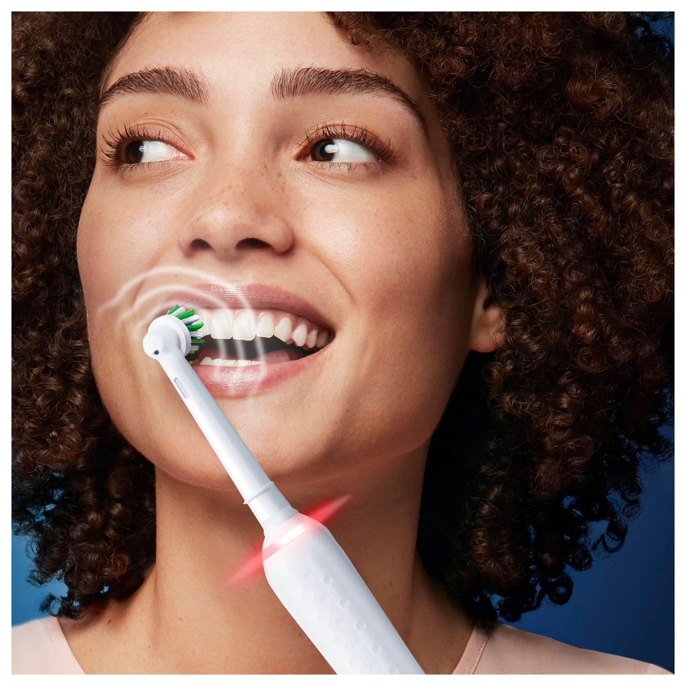 Oral-B Elektrische Zahnbürste »3 3 BAUR St. | Aufsteckbürsten, Putzmodi 1 3500«