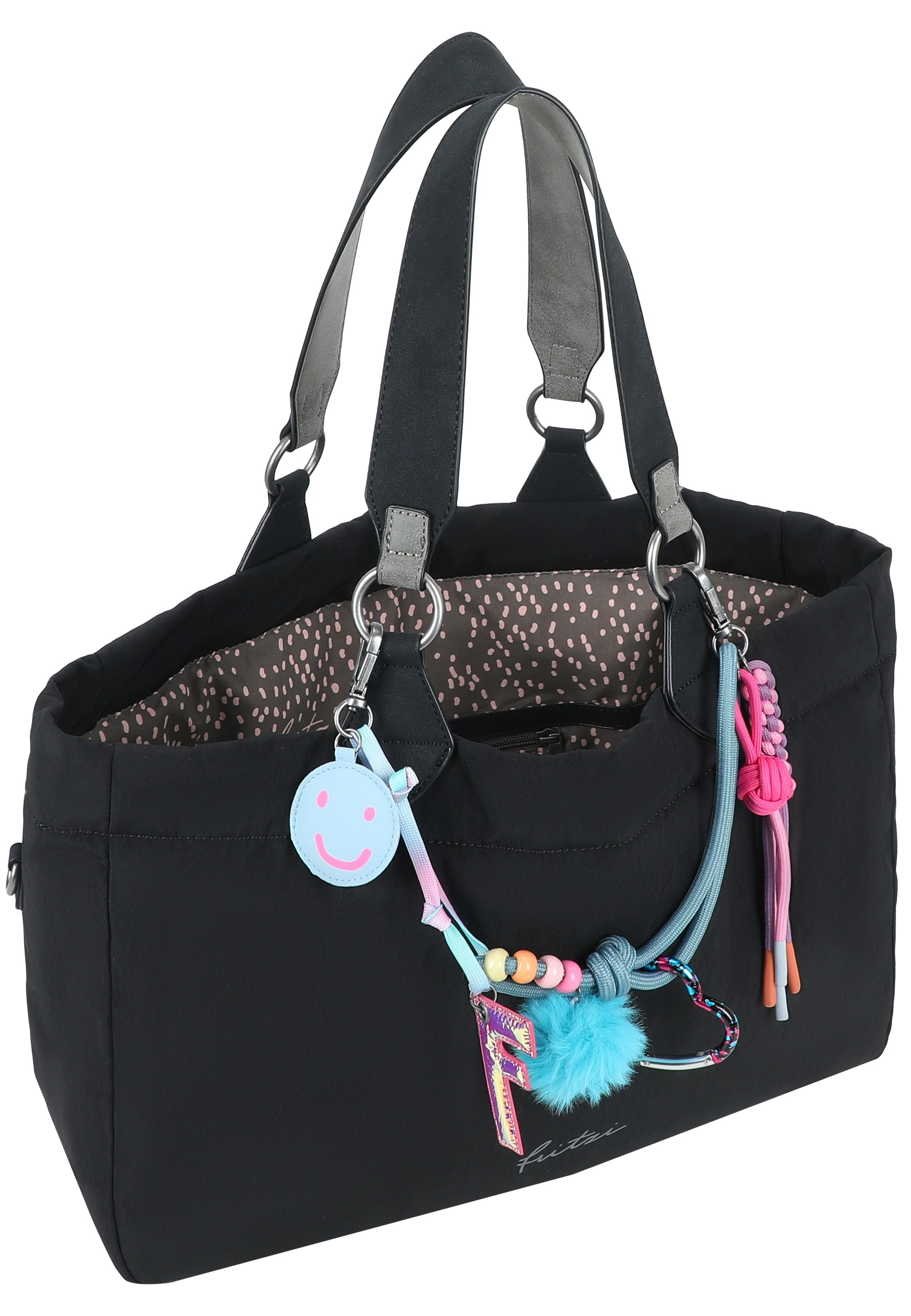 Fritzi aus Preußen Henkeltasche »Izzy Medium Limited Tüddelüt«, im top-aktuellem Collector-Look