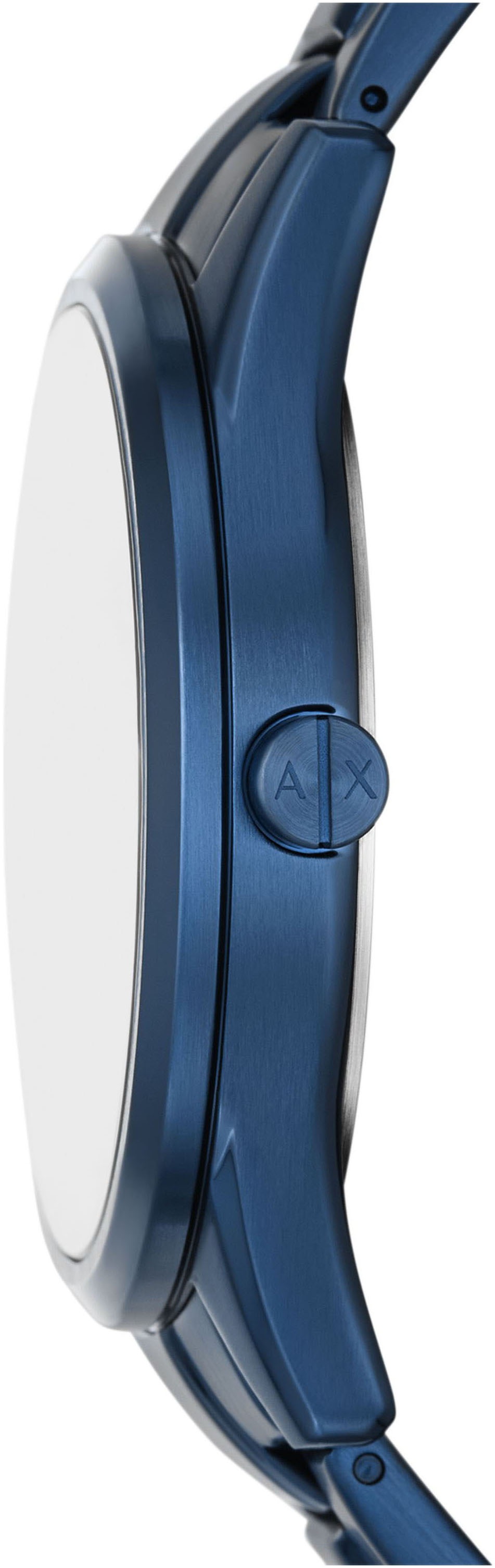 ARMANI EXCHANGE Multifunktionsuhr, Quarzuhr, Armbanduhr, Herrenuhr, analog, Edelstahlarmband