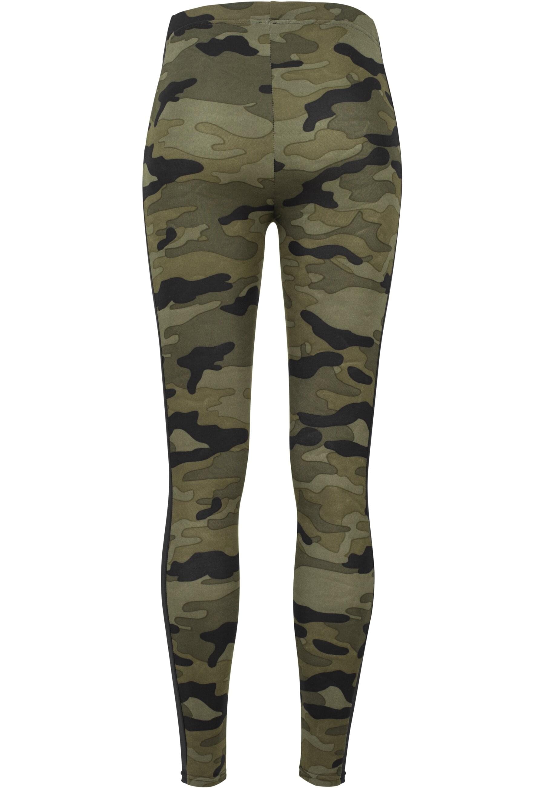 URBAN CLASSICS Leggings »Urban Classics Damen Ladies Camo Stripe Leggings«, (1 tlg.)