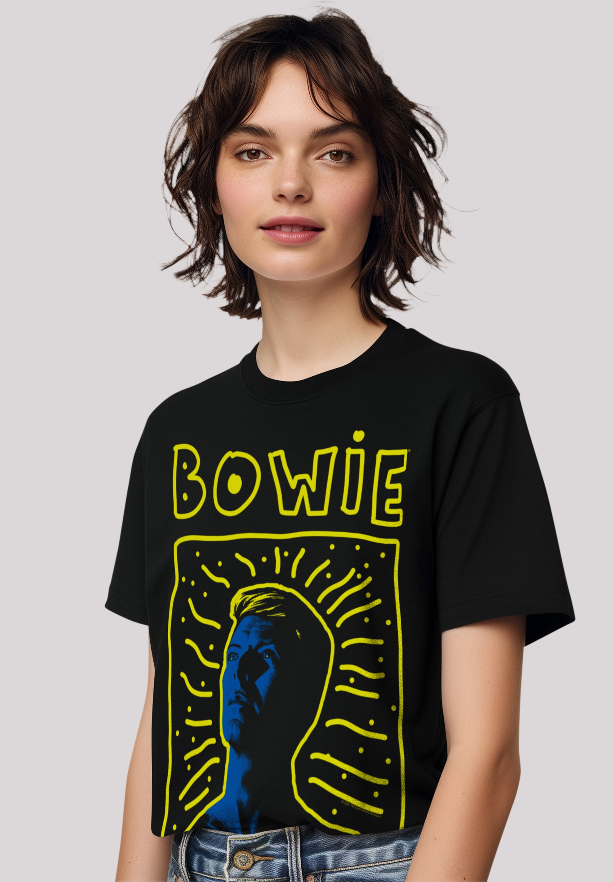 T-Shirt »David Bowie 90s Frame«, Premium Qualität