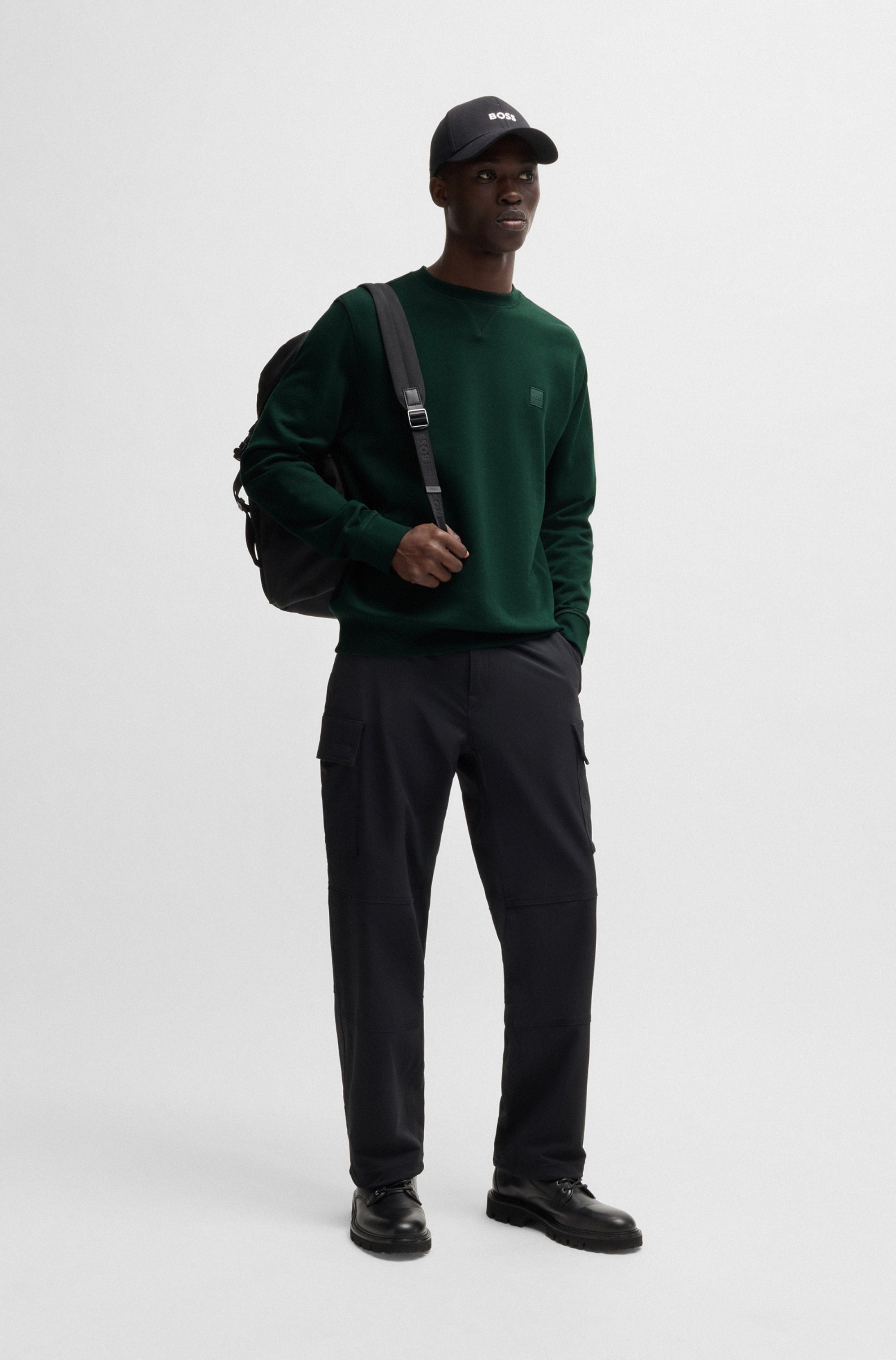 BOSS ORANGE Sweatshirt »Westart«, mit BOSS Logopatch