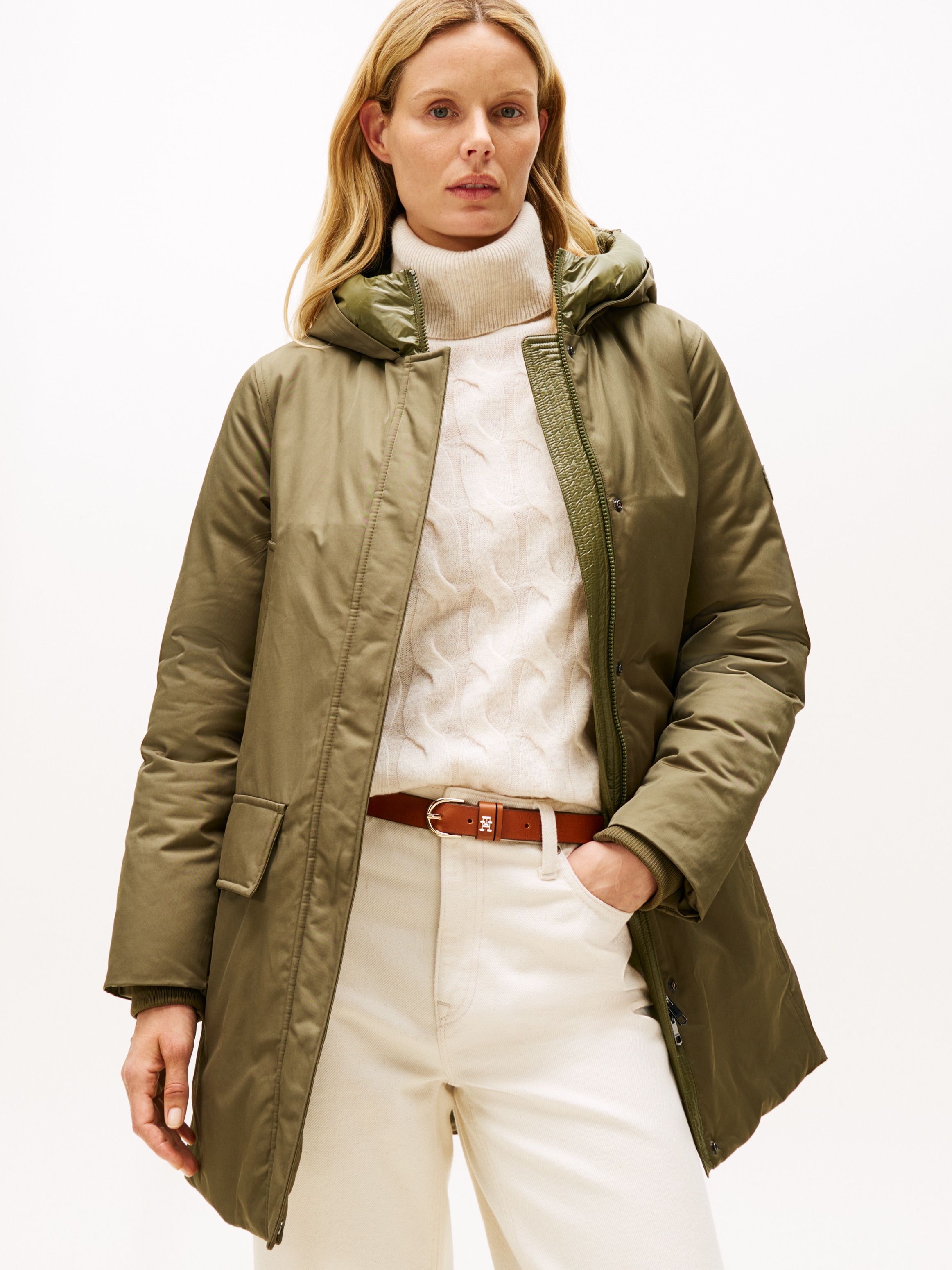 Tommy Hilfiger Wintermantel "PADDED NYLON REG PARKA" günstig online kaufen