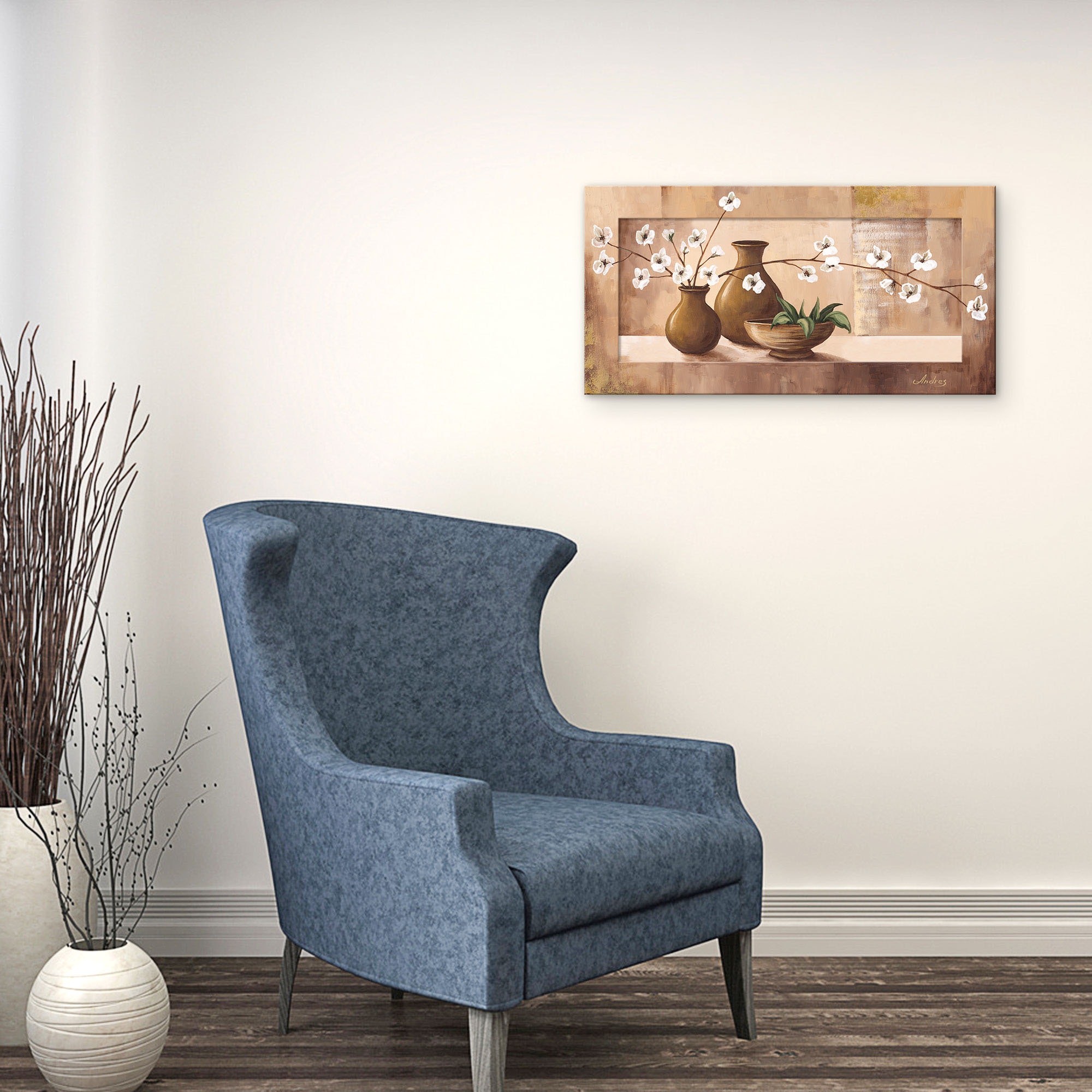 Artland Wandbild »Stillleben«, Vasen & Töpfe, (1 St.)