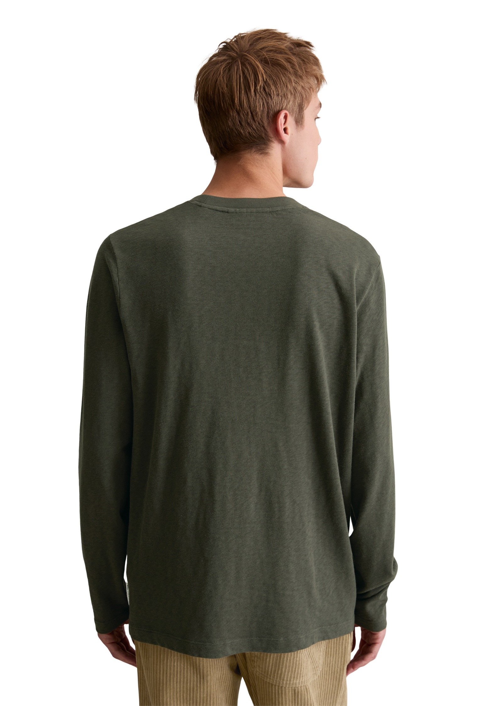 Marc O'Polo DENIM Langarmshirt »in schwerer Slub-Jersey-Qualität«