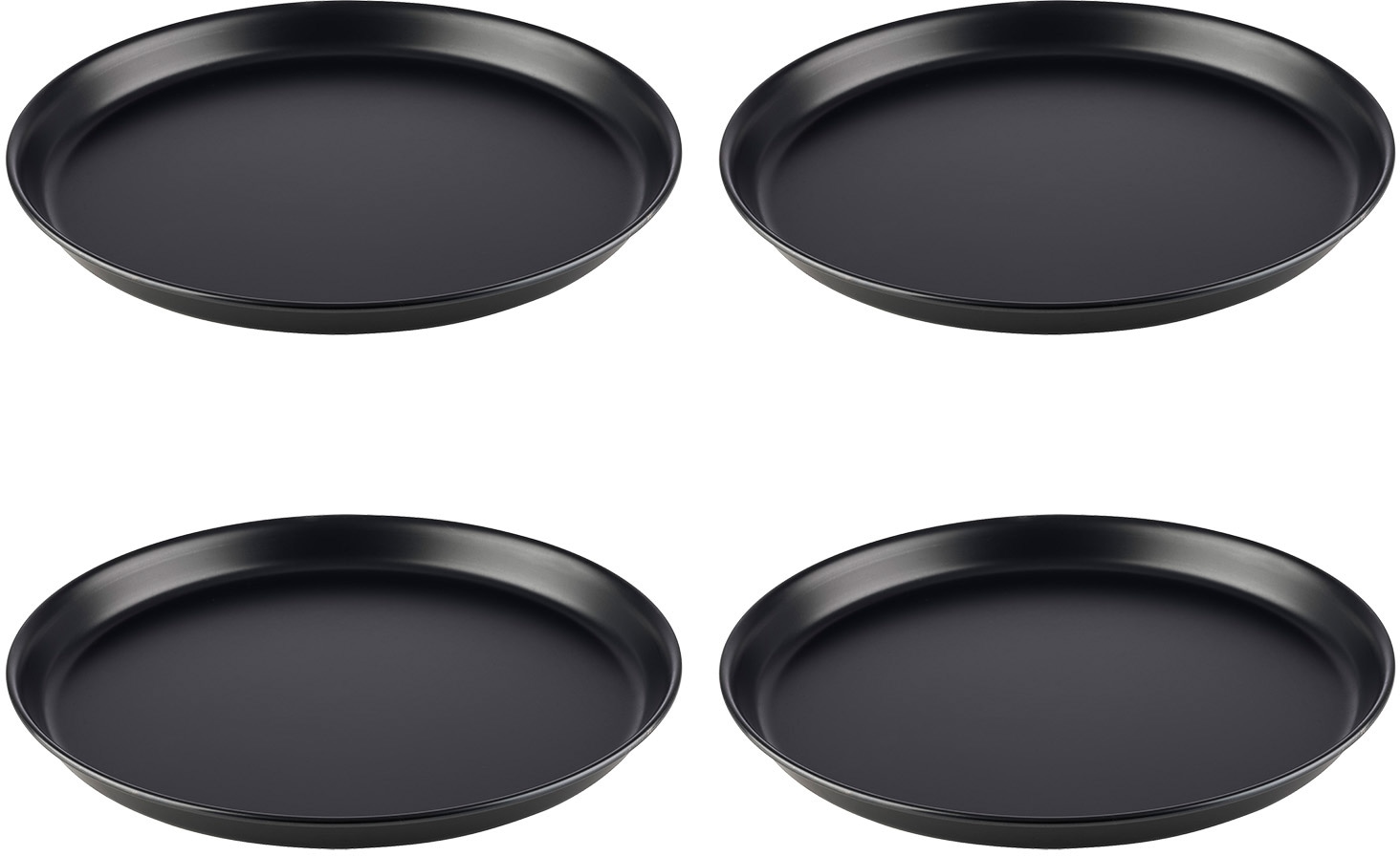 APS Pizzablech Stahlblech Set, 4 Stk. tlg. Made in Germany günstig online kaufen