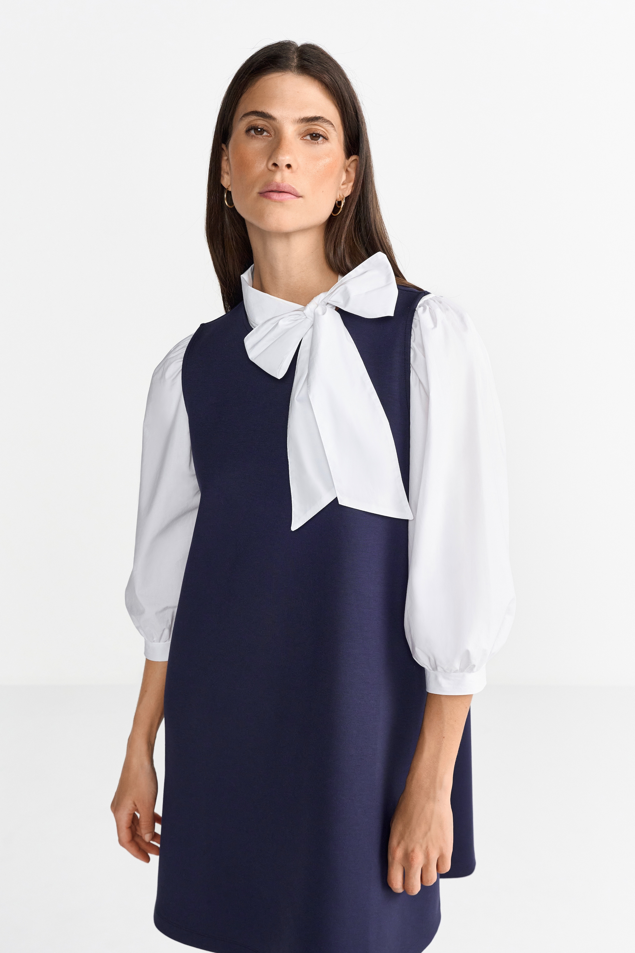 RICHROYAL Jerseykleid, Mit Rundhalsausschnitt günstig online kaufen