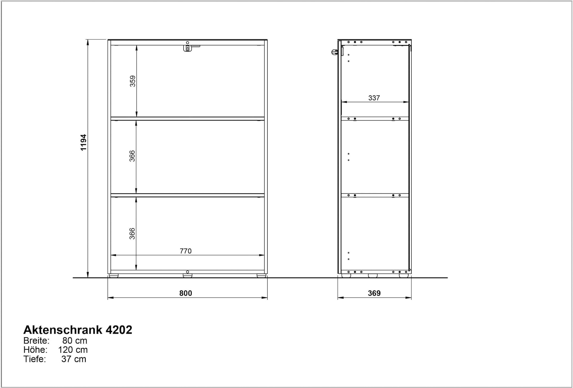 Aktenschrank BAUR | GERMANIA »GW-Monteria« bestellen