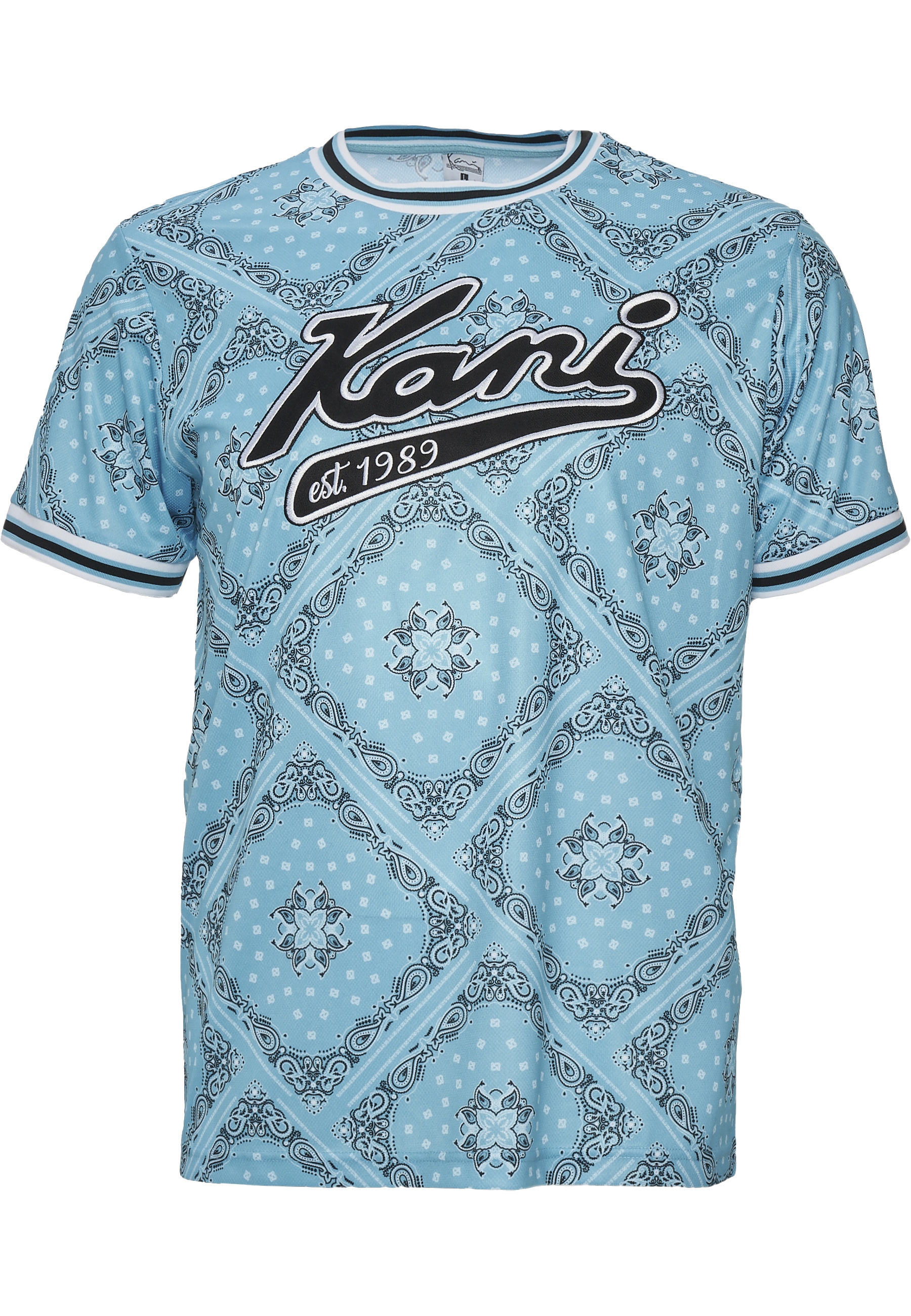 Karl Kani T-Shirt "Karl Kani Herren KM232-008-1 KK Varsity Paisley Mesh Tee" 1 Stk.