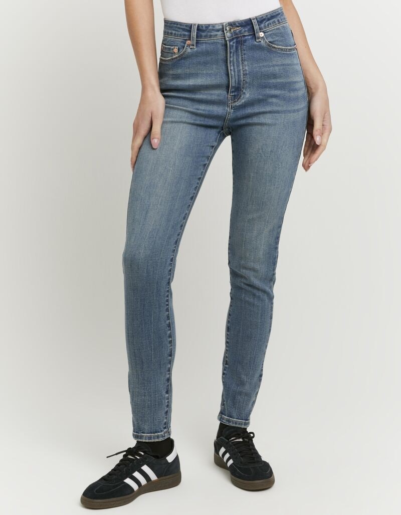 Tally Weijl High-waist-Jeans "SPADESMART2" mit engem Beinverlauf und hoher günstig online kaufen