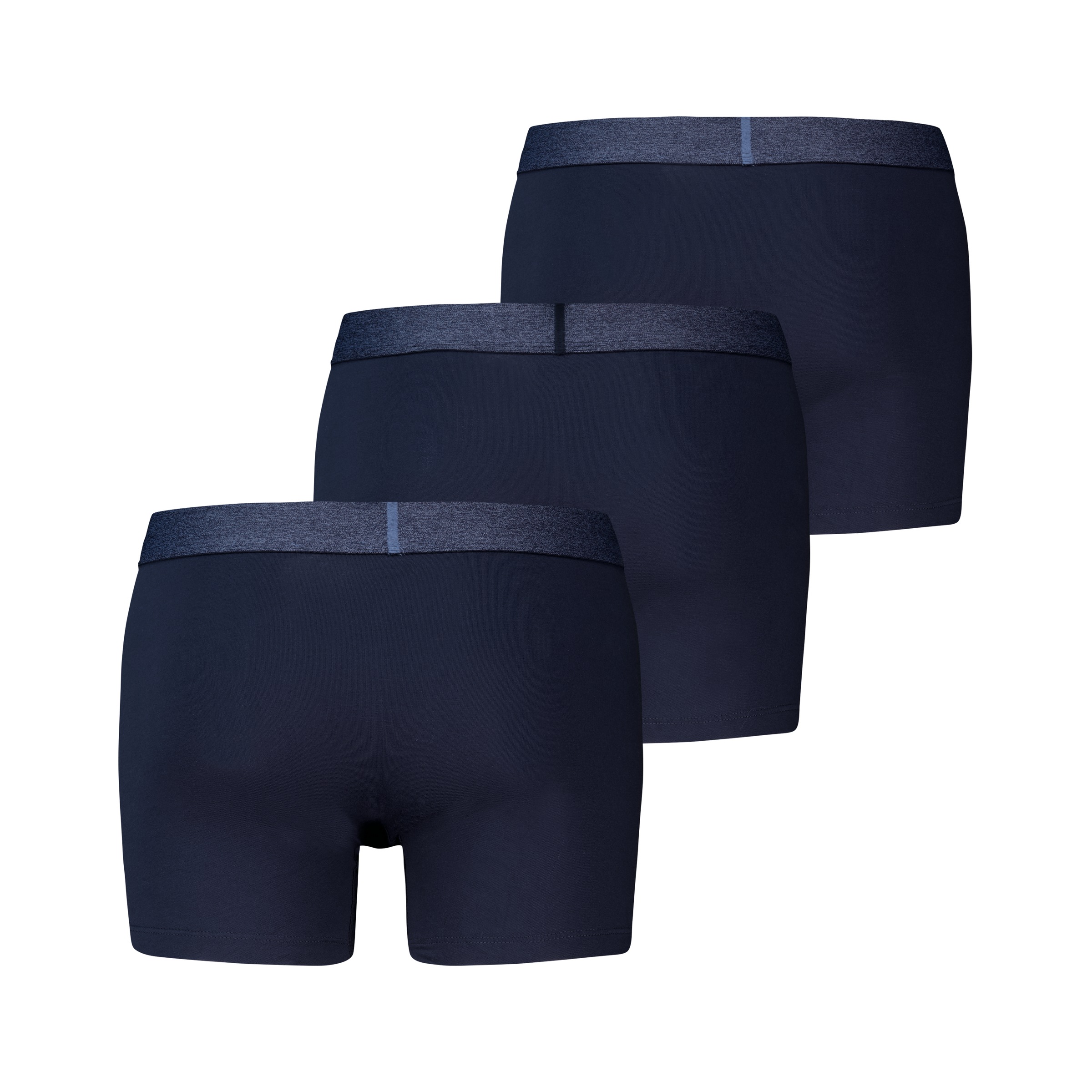 Levi's® Boxer »LEVIS MEN MEL WB BOXER BRIEF« ohne Eingriff, tonaler Logobund, elastisch, Cotton-Mix