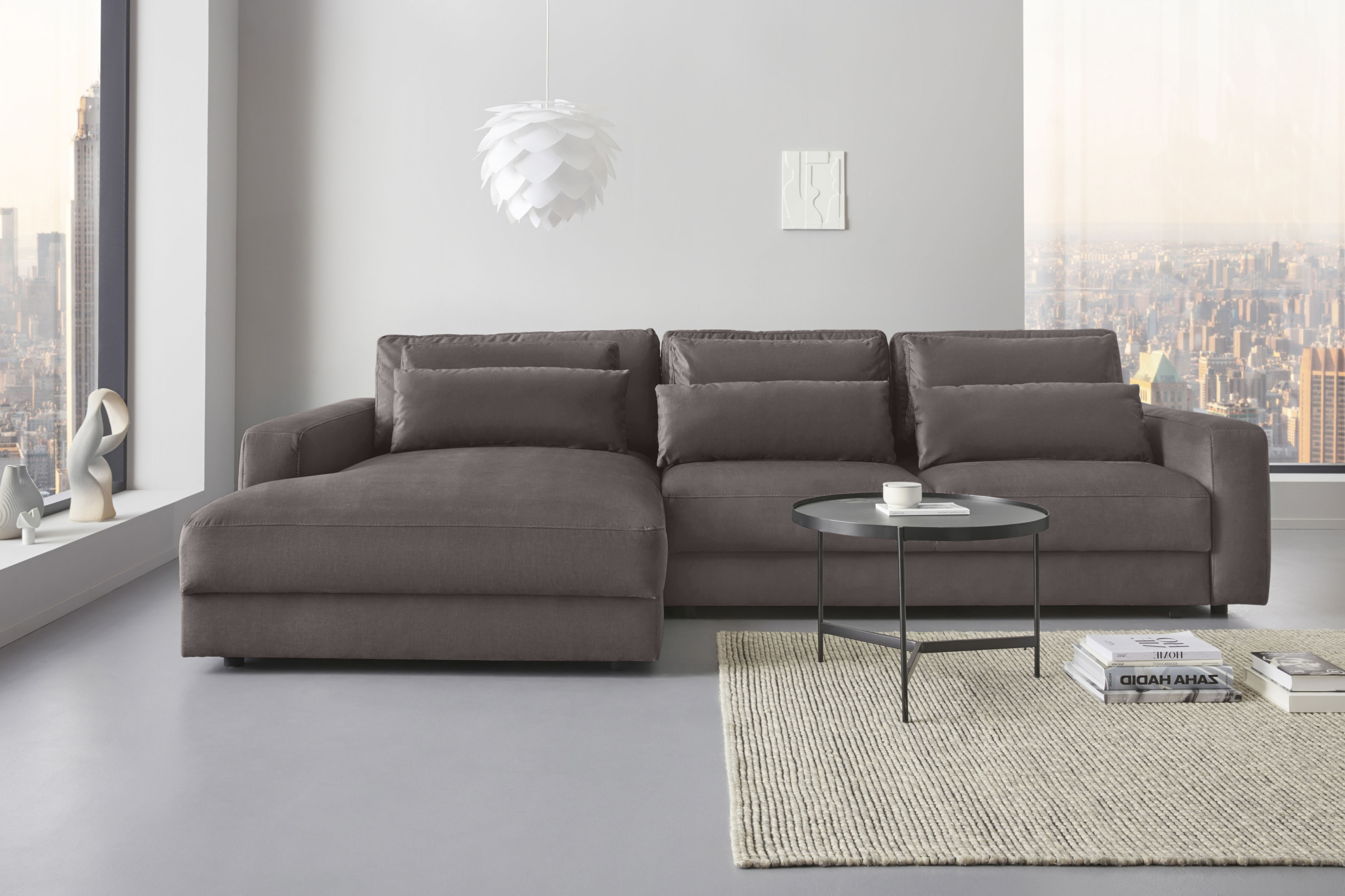 Thumbnail - Places of Style Ecksofa "Bloomfield, bequem und elegant, OTTOs Choice, L-Form", wahlweise mit Bettfunktion und Bettkaste...