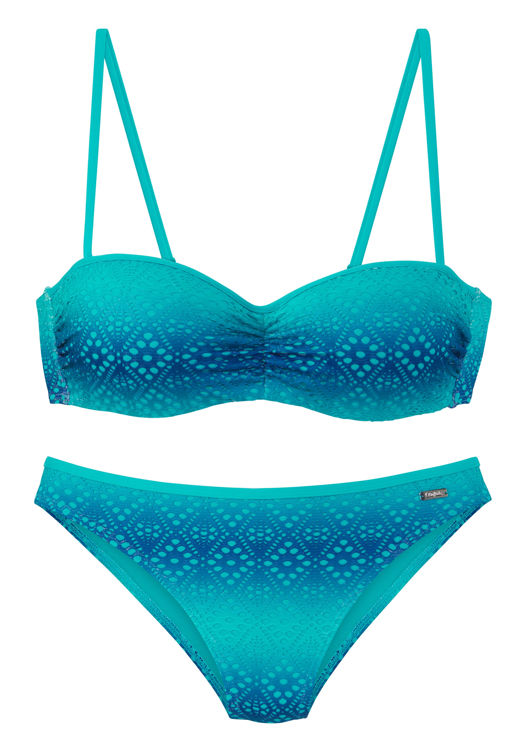 Buffalo Bügel-Bandeau-Bikini, mit Farbverlauf günstig online kaufen