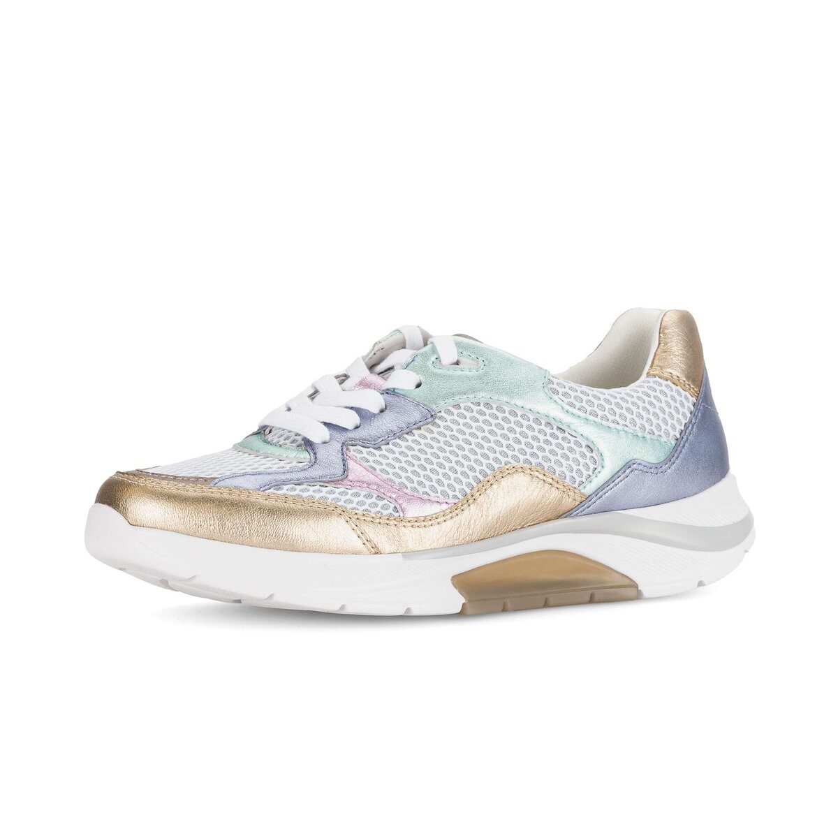 Gabor Sneaker »Sneaker low Materialmix Leder/Lederimitat«