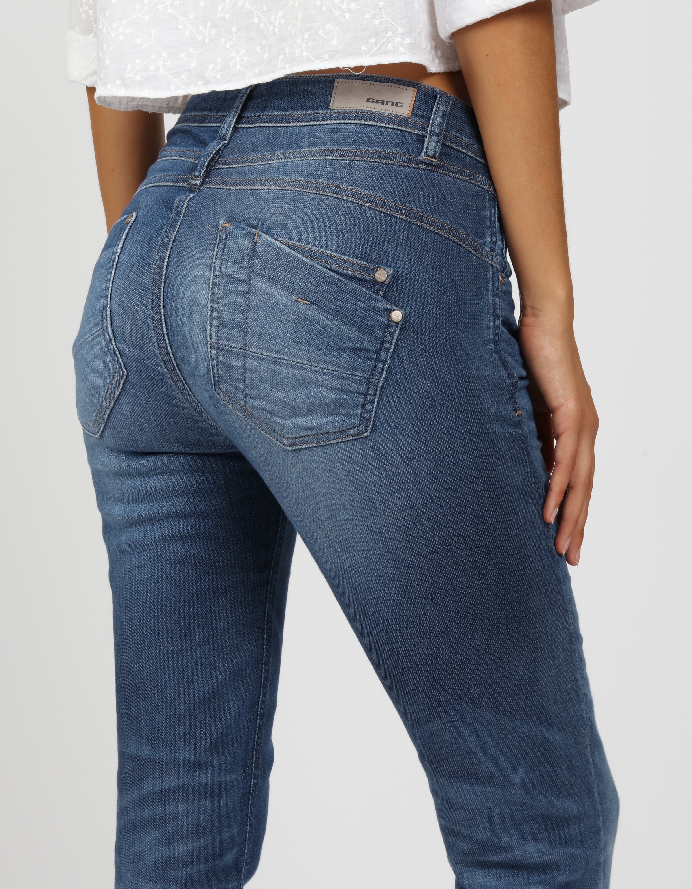 GANG Relax-fit-Jeans »94AMELIE«, mit doppelter rechter Gesäßtasche