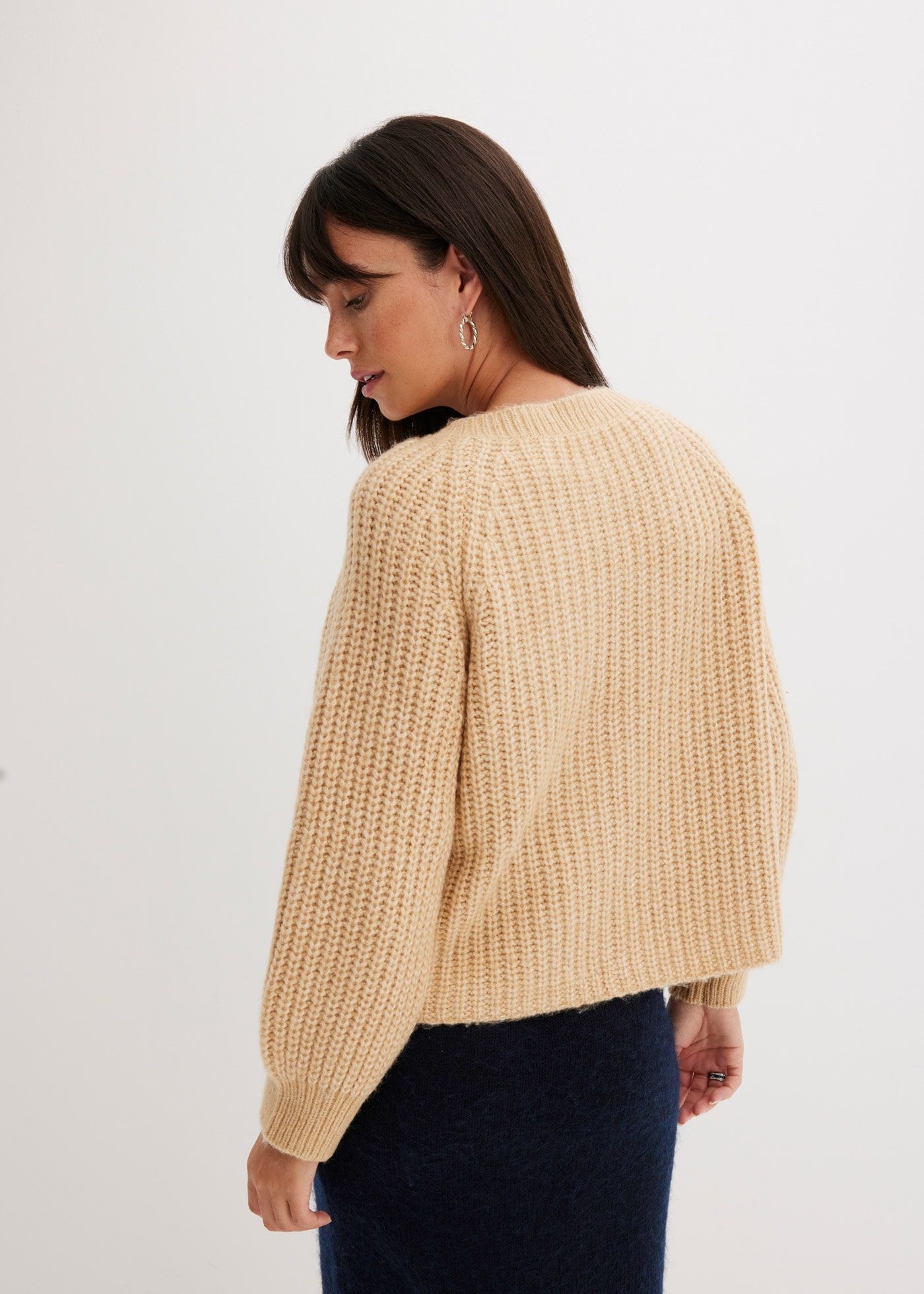 bonprix Strickjacke »Oversize-Strickjacke« Oversize-Strickjacke