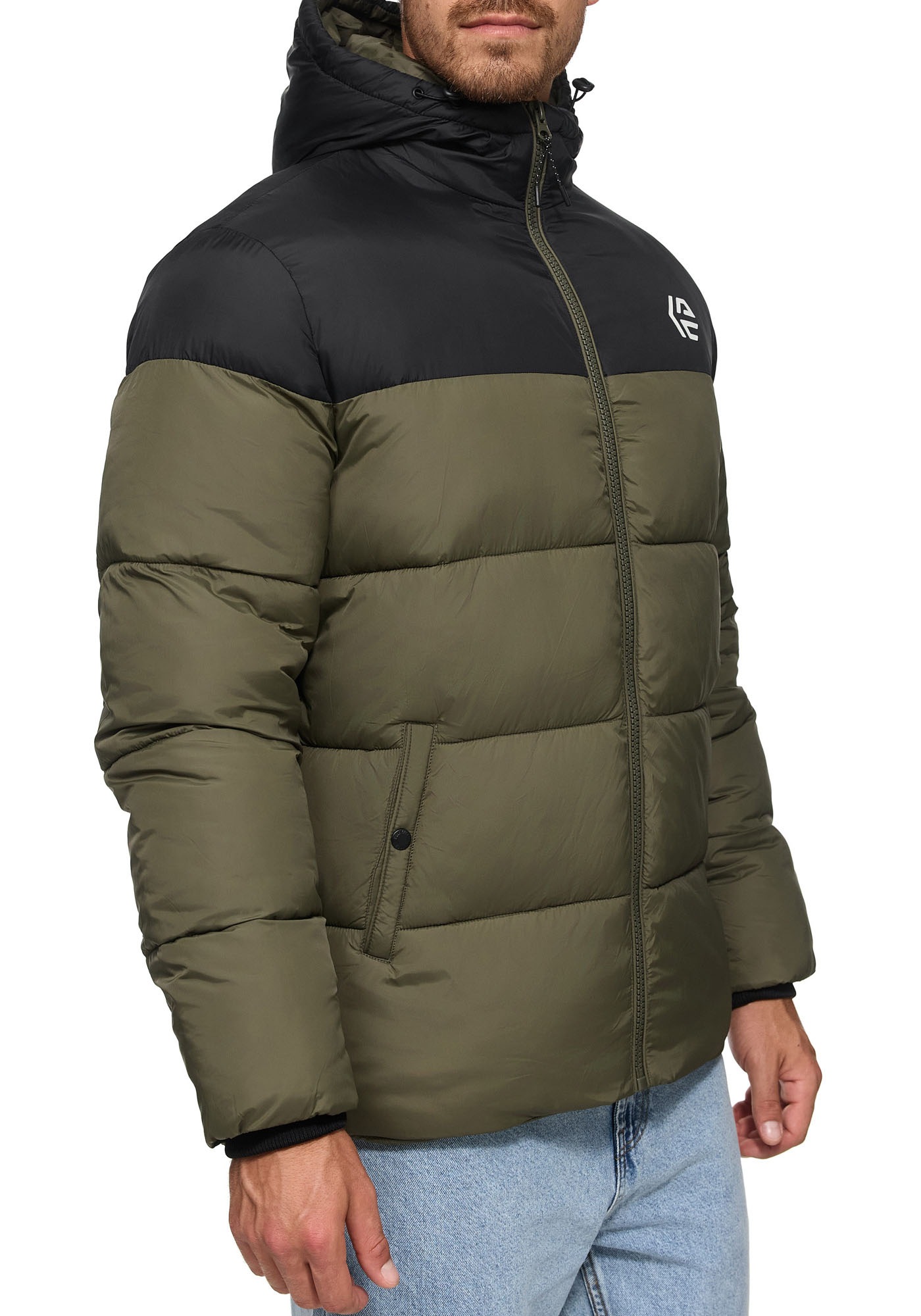 Indicode Steppjacke »INAlanin«, mit Kapuze