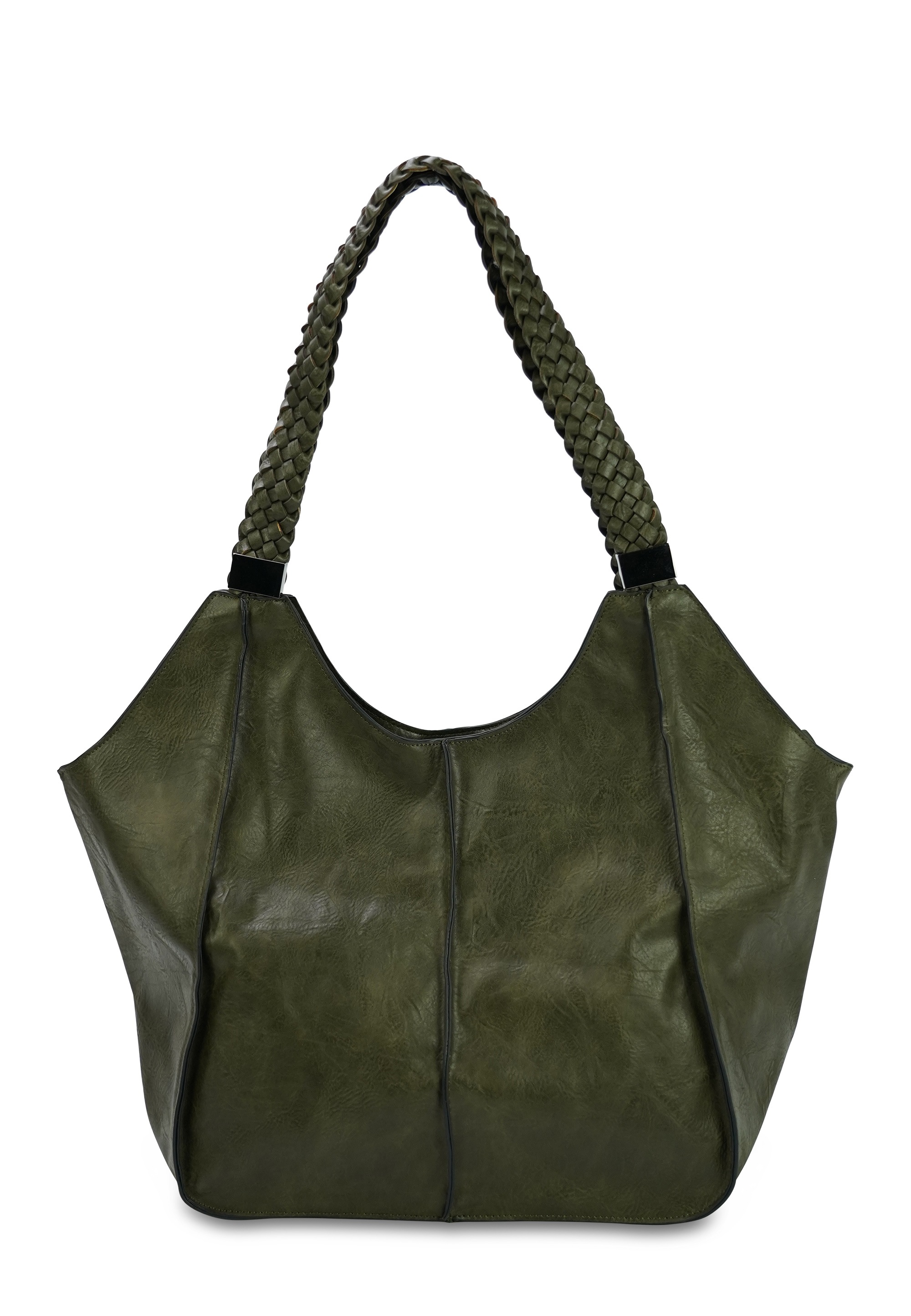 Emma & Kelly Schultertasche »ANILA«, mit geflochtenem Henkel kaufen