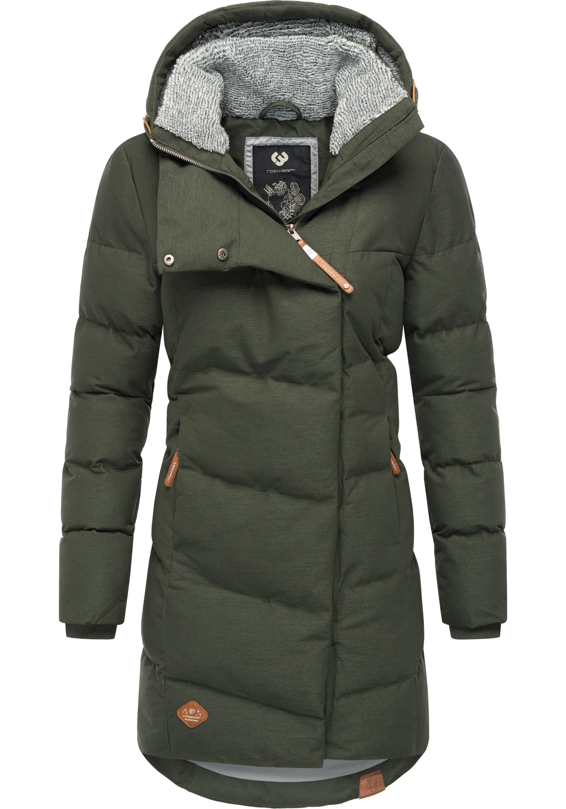 Ragwear Wintermantel "Pavla", stylischer Winterparka mit Teddyfutter und Ka günstig online kaufen