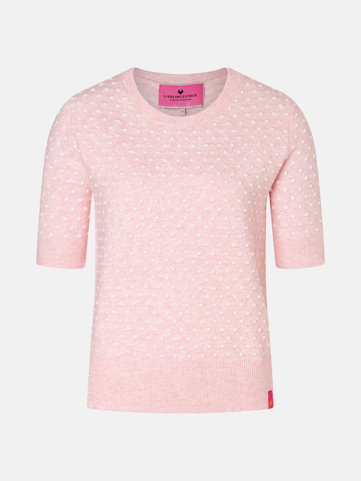 Lieblingsstück Kurzarmpullover "TanjaL" mit Baumwoll-Anteil